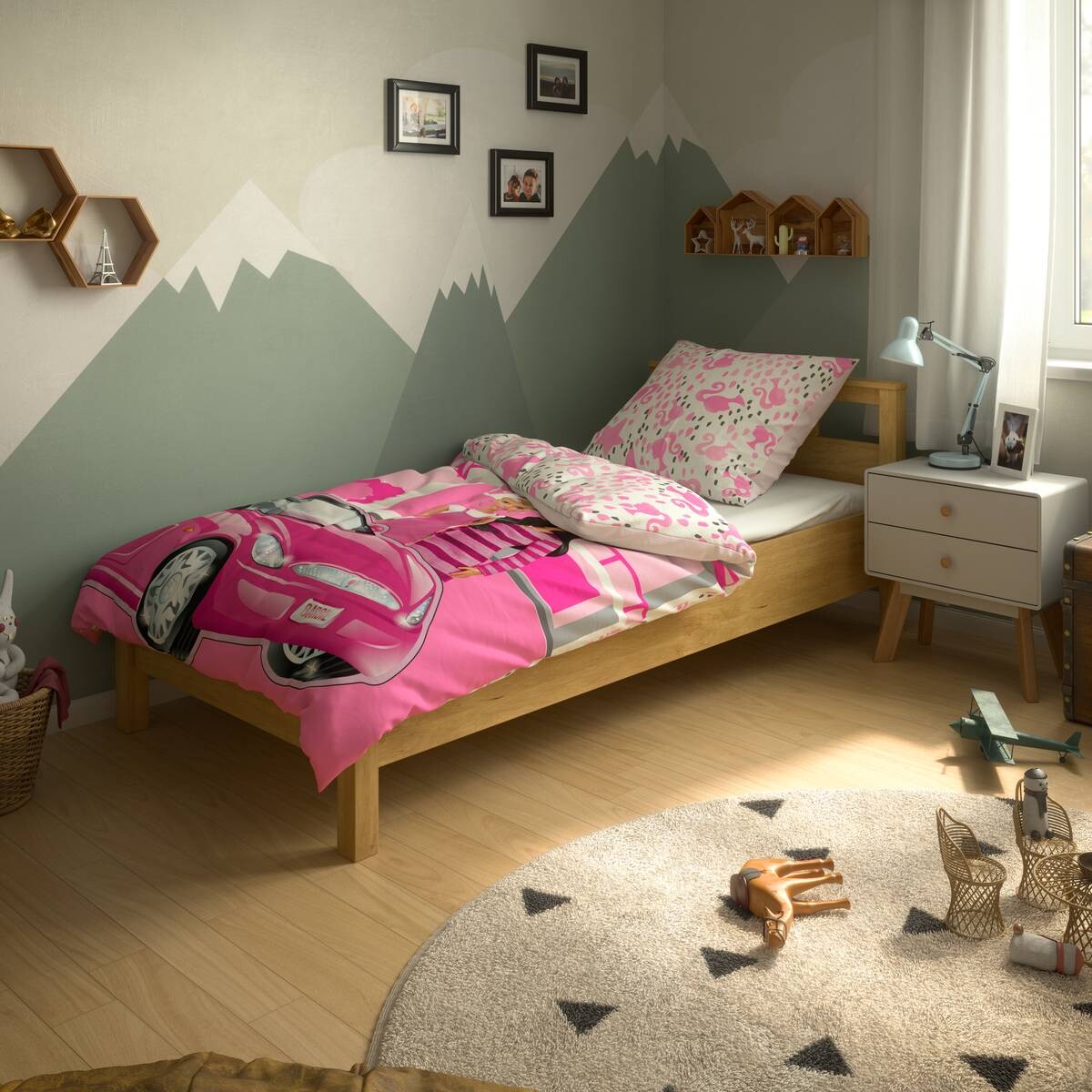 Microfaser Bettwäsche Barbie