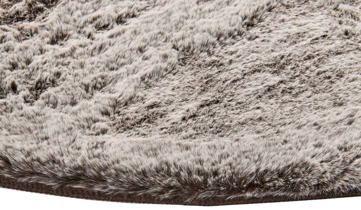 Fellimitat Maya taupe D: ca. 160 cm