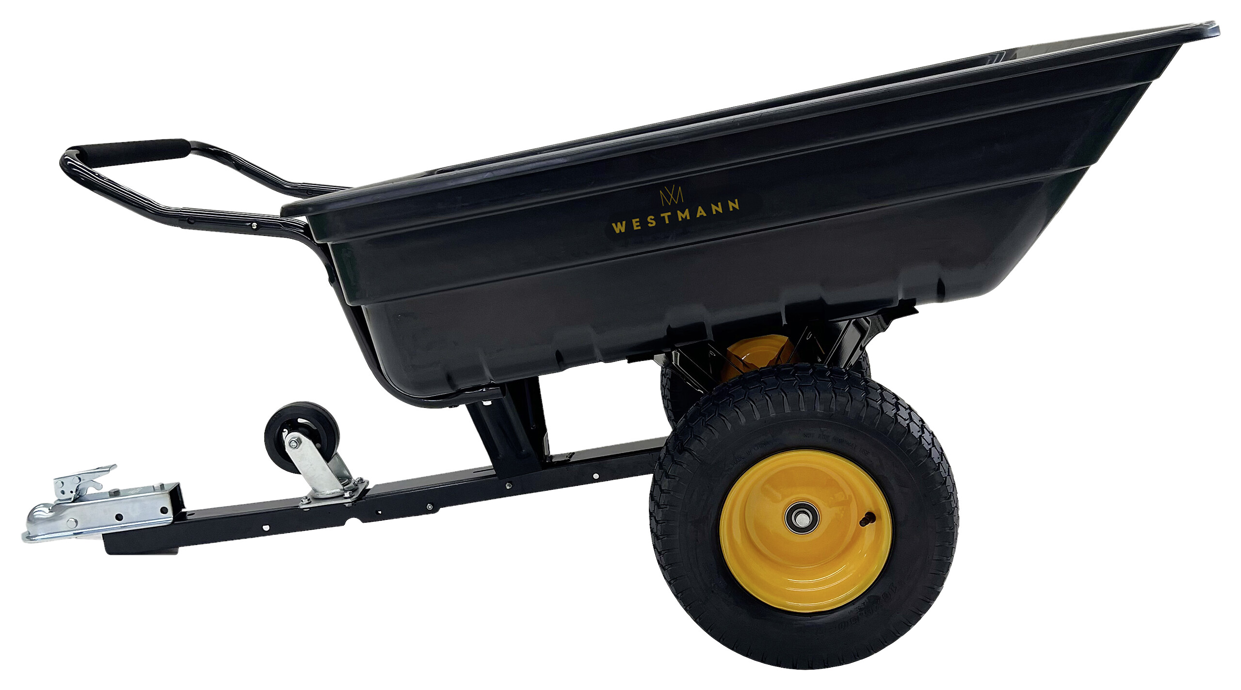 Westmann Schubkarre Prakta schwarz B/H/L: ca. 95,5x75x167 cm