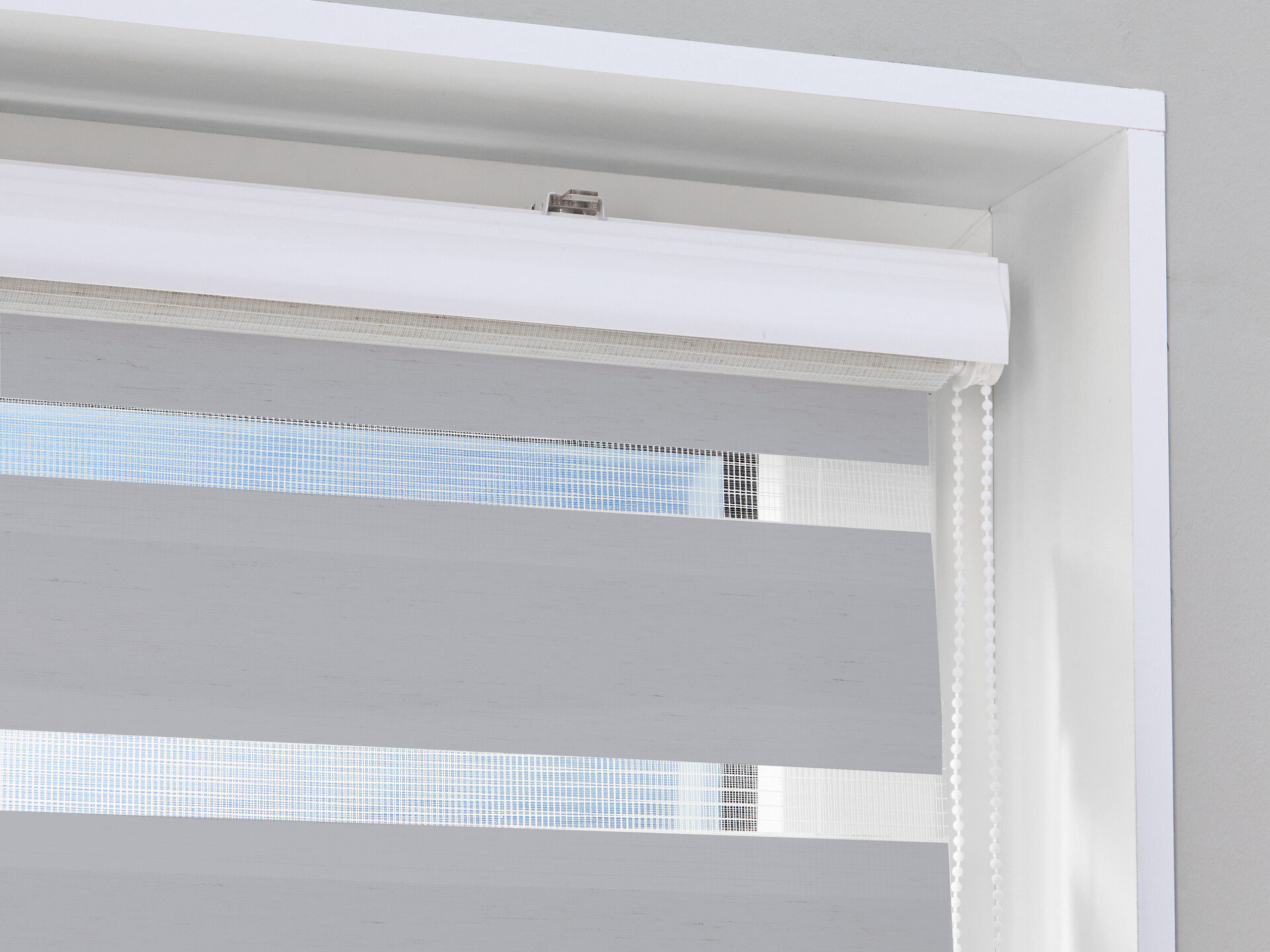 POCOline Doppelrollo mit Blende Easy Fix silber B/L: ca. 75x160 cm