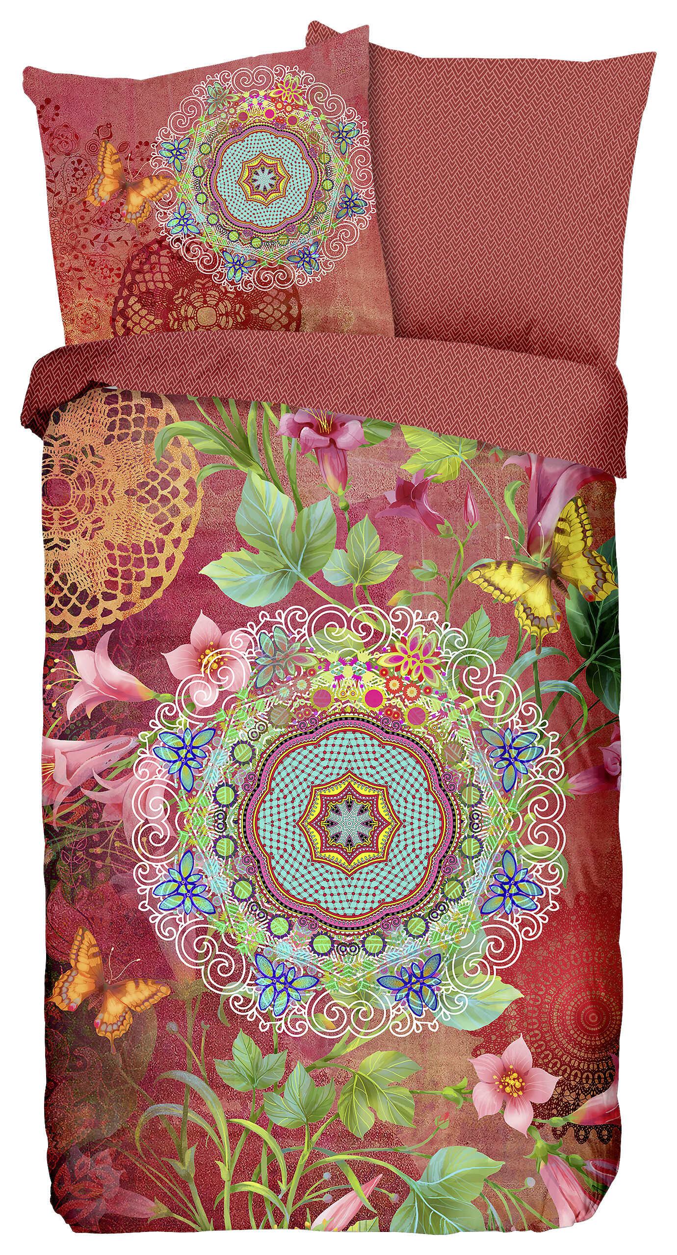 Baumwoll Bettwäsche Novali Satin