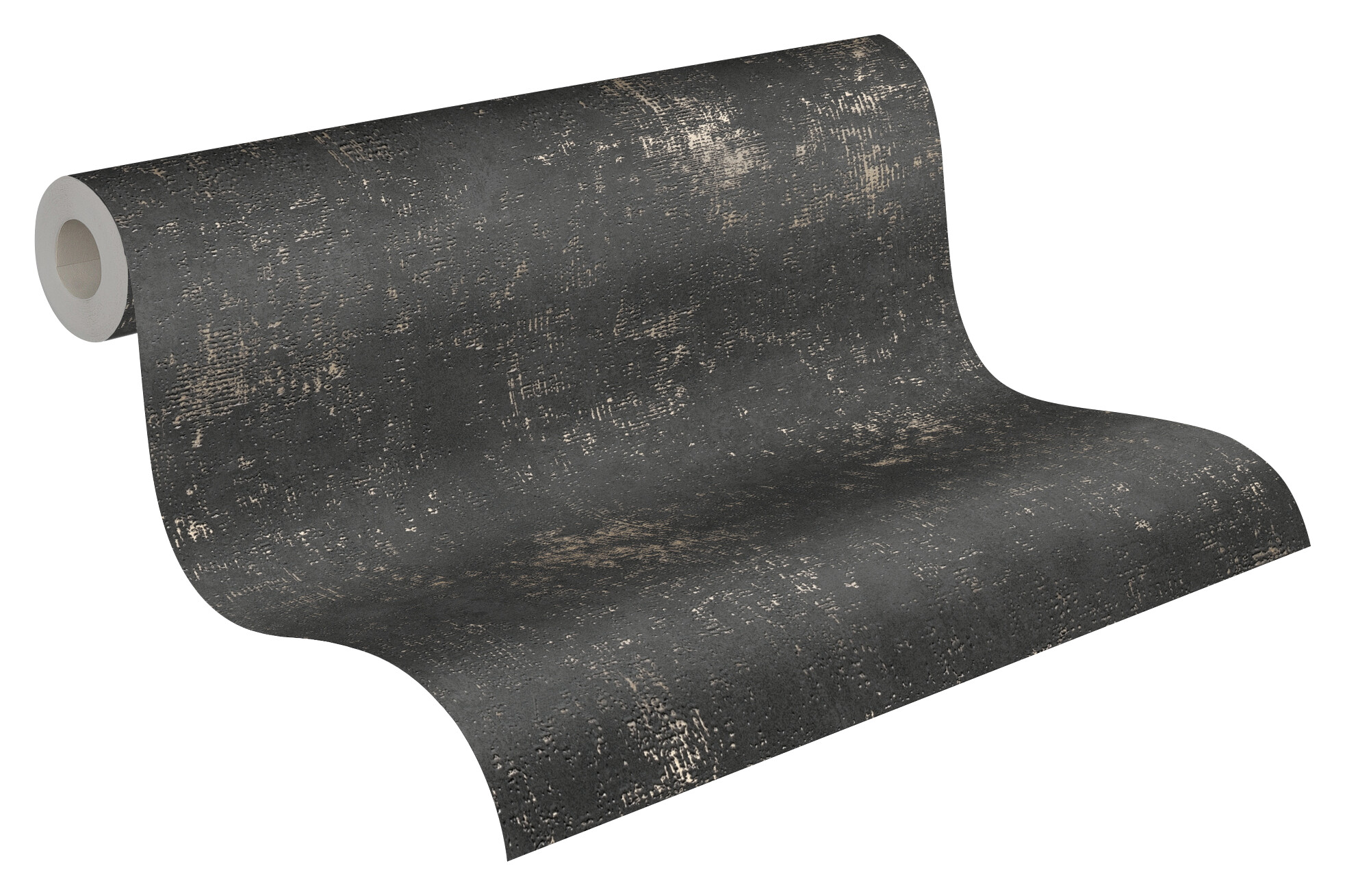 A.S.Creation Vliestapete gold schwarz B/H/D: ca. 53x1005x9,2 cm