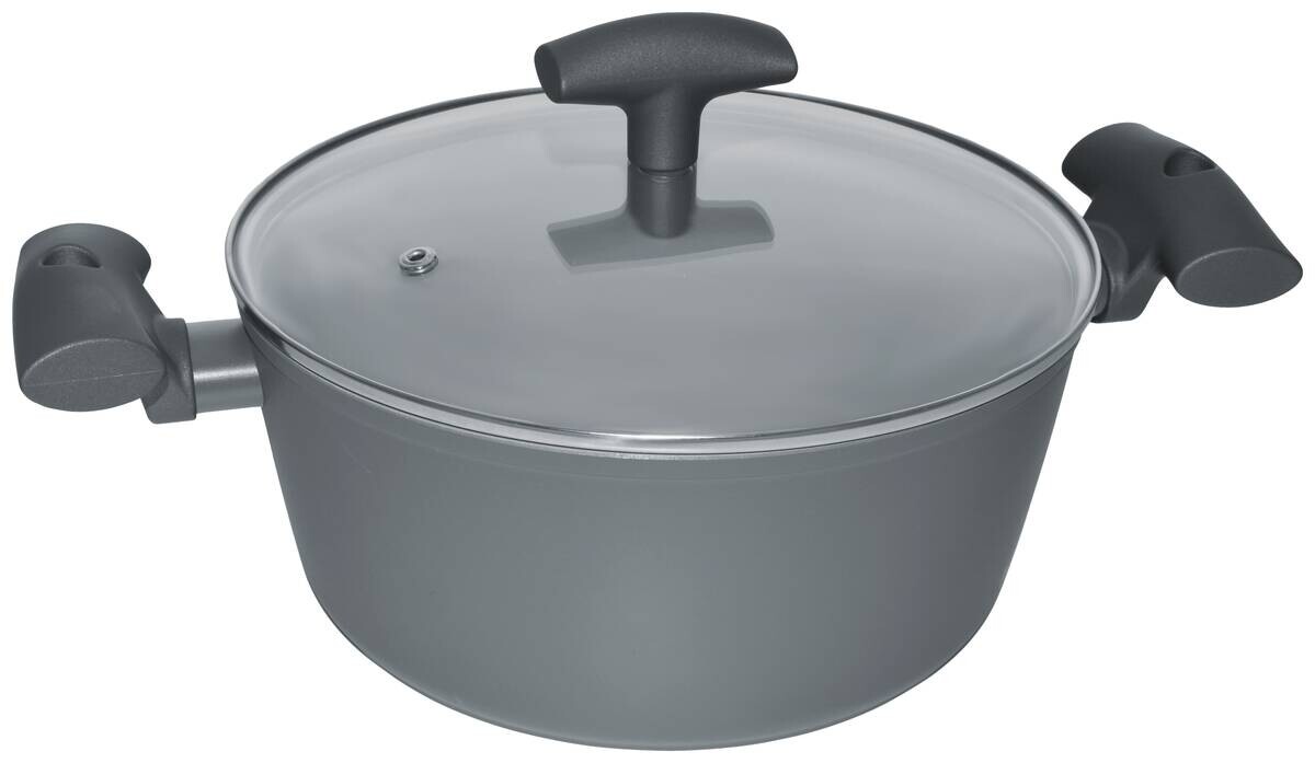 MICHELINO Topf grau Aluminium