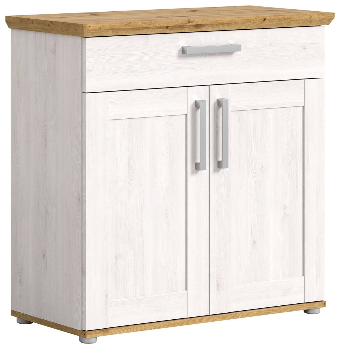 Schuhschrank Verona Sibiu Lärche Nachbildung Eiche Artisan Nachbildung B/H/T: ca. 95x92x39 cm