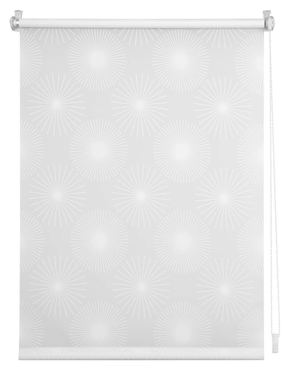LICHTBLICK Rollo Sonne weiß B/L: ca. 100x150 cm