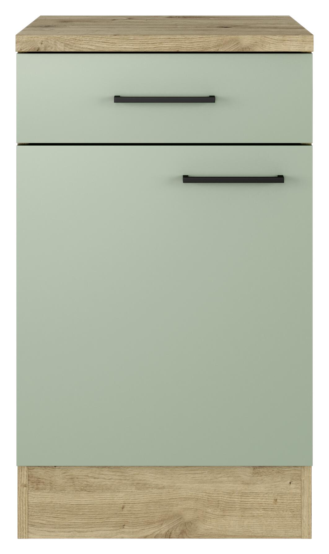 Flex-Well Unterschrank Cara grün B/H/T: ca. 50x85x60 cm