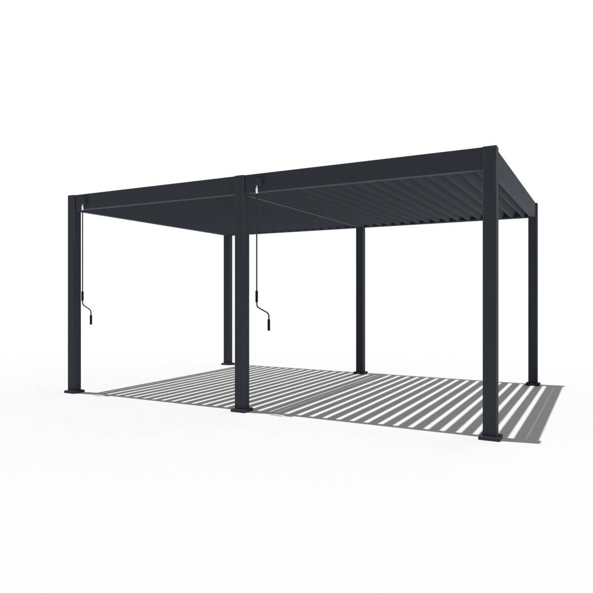 PergoLine Pergola Superior anthrazit Aluminium B/H/L: ca. 530x255x360 cm