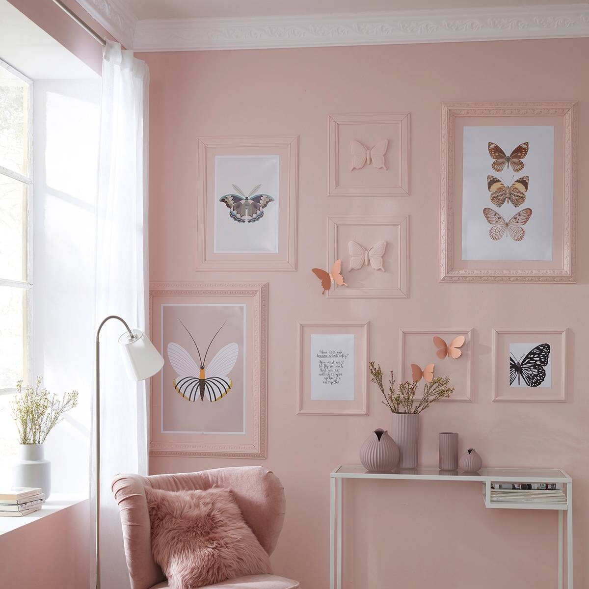 Zierprofil weiß L: ca. 98 cm