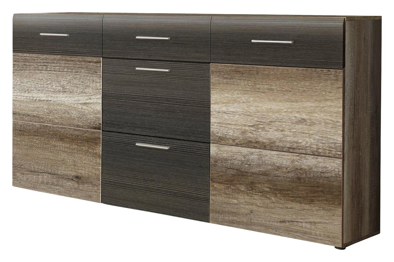 Sideboard  Eiche Antik Nachbildung Touchwood Nachbildung B/H/T: ca. 180x101x41 cm