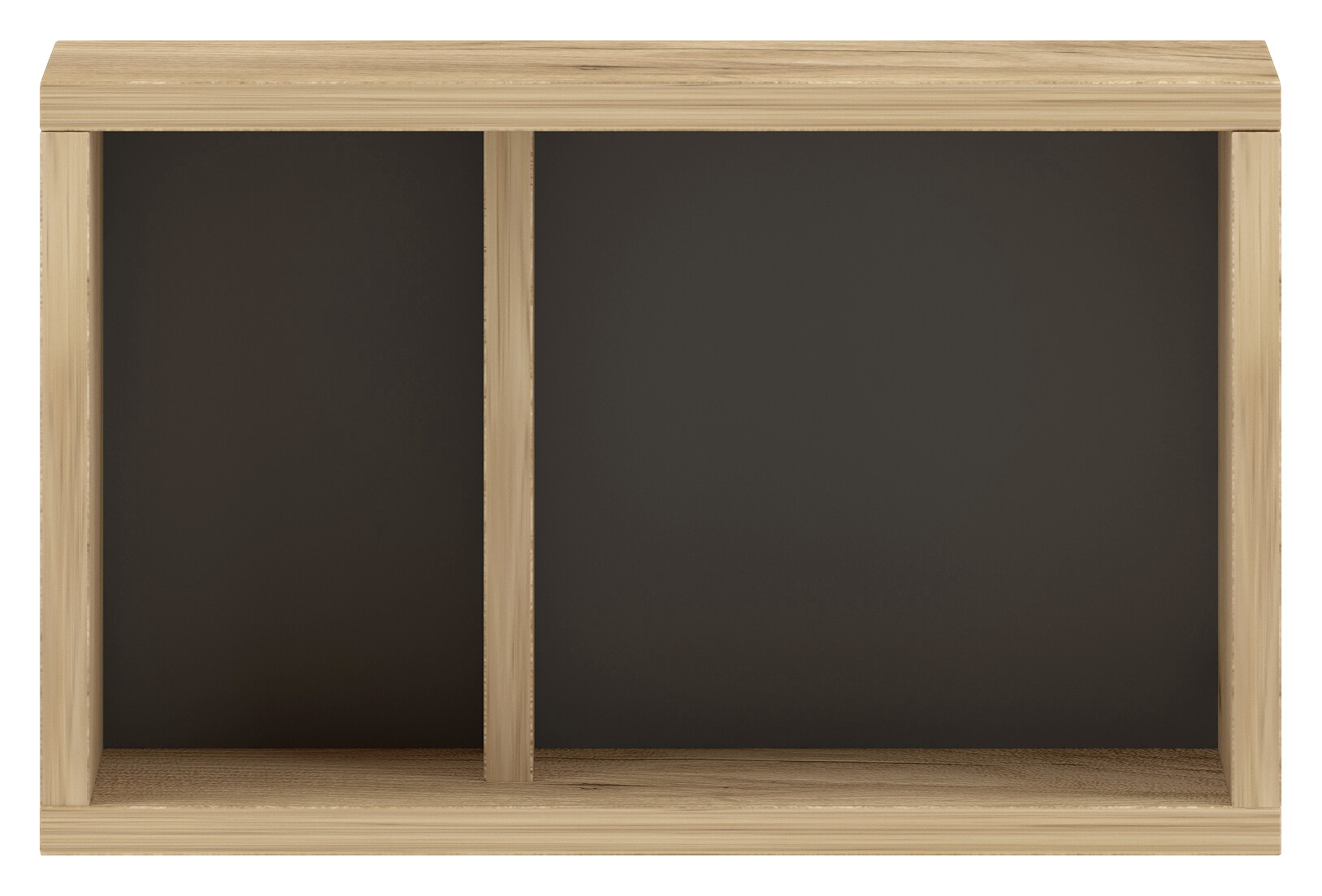 Wohnwand Barcelona Craft Eiche Nachbildung Graphit B/H/T: ca. 40x25x18 cm