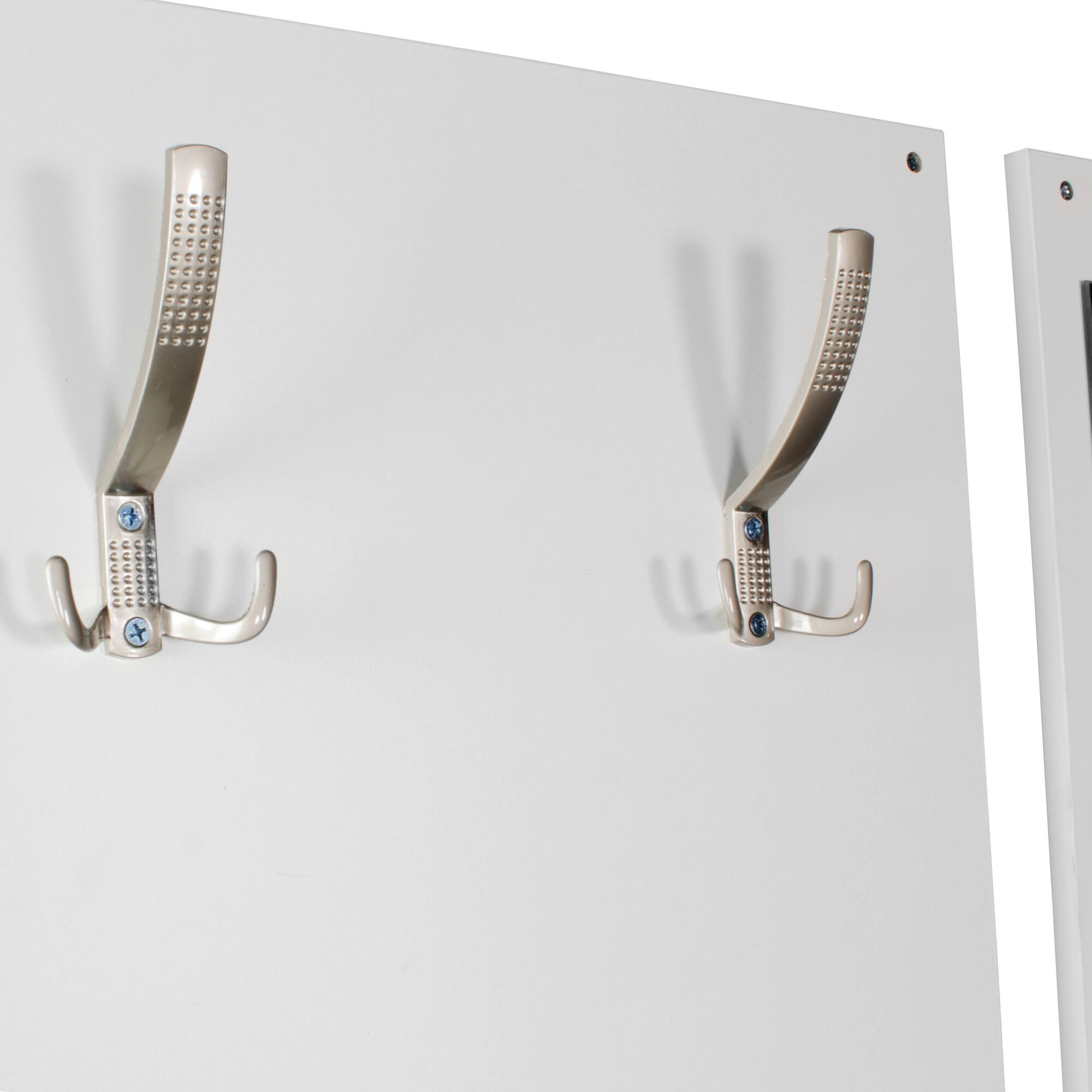 Garderobe weiß B/H/T: ca. 80x180x80 cm