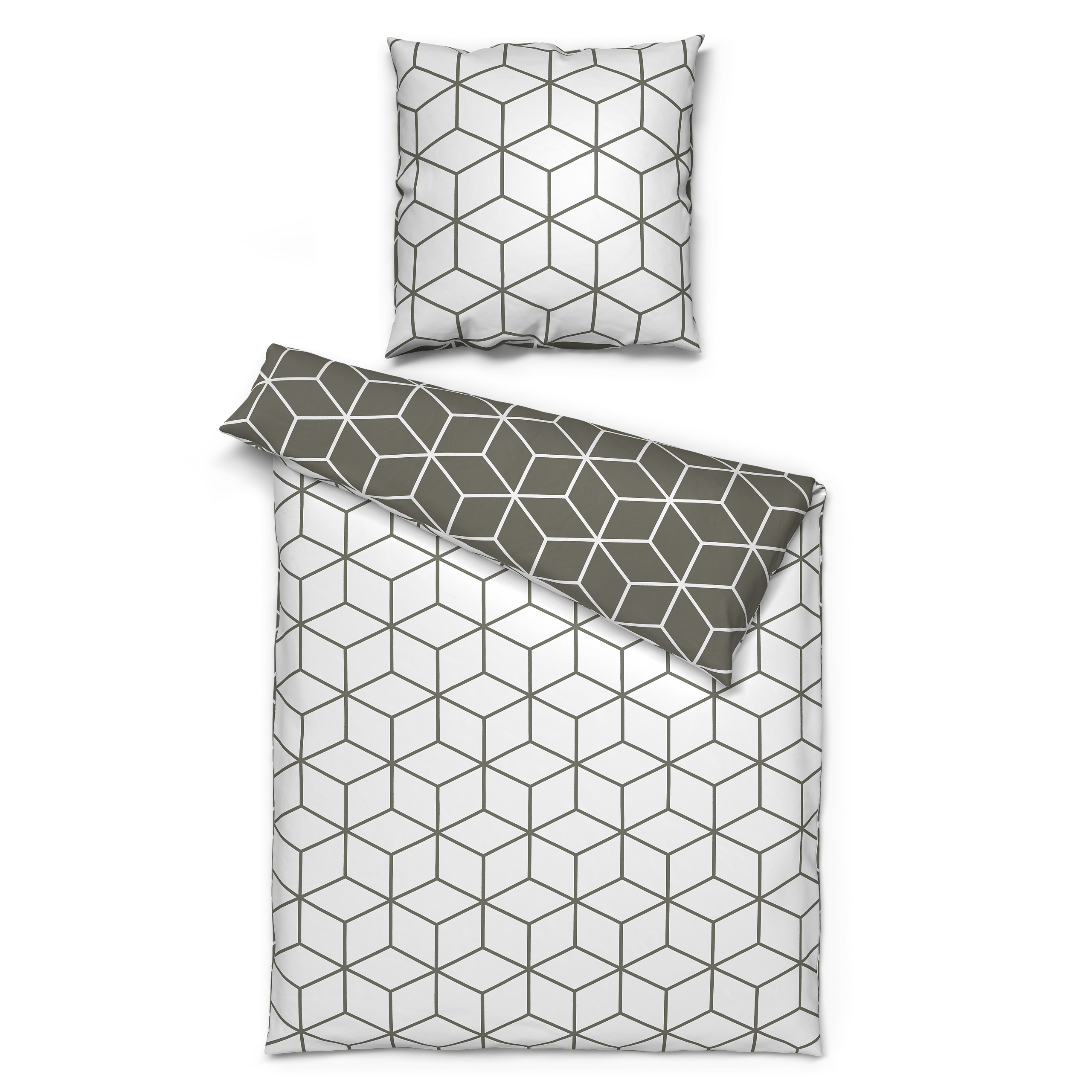 Baumwoll Wende Bettwäsche Renforce