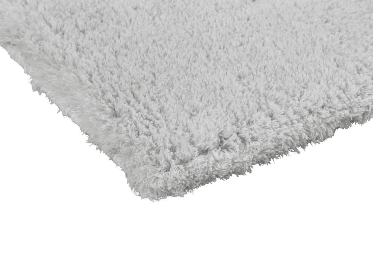Teppich Softy silber B/L: ca. 120x160 cm
