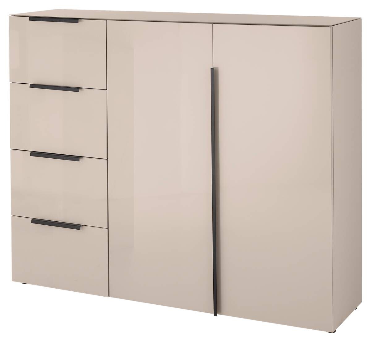 Kombikommode Sarino Kaschmir B/H/T: ca. 149x121x38 cm