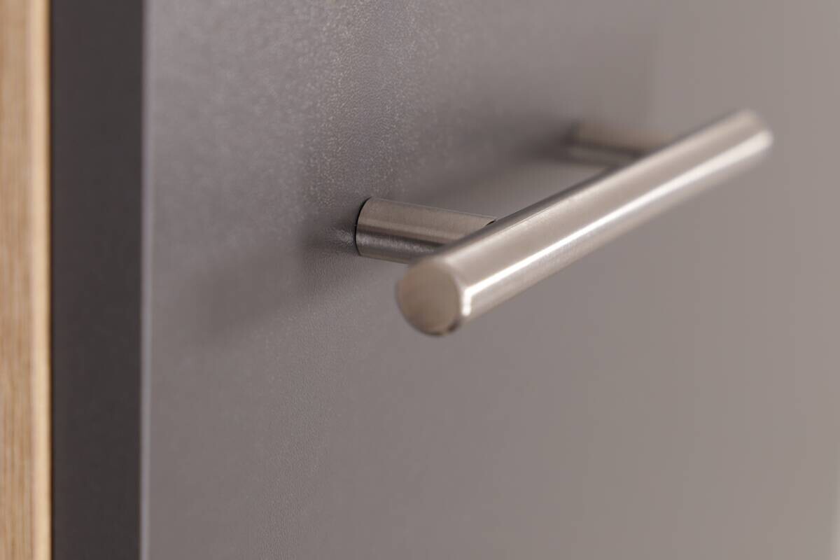 Anbauküchen-Set Merle grau B/H/T: ca. 150x200x60 cm