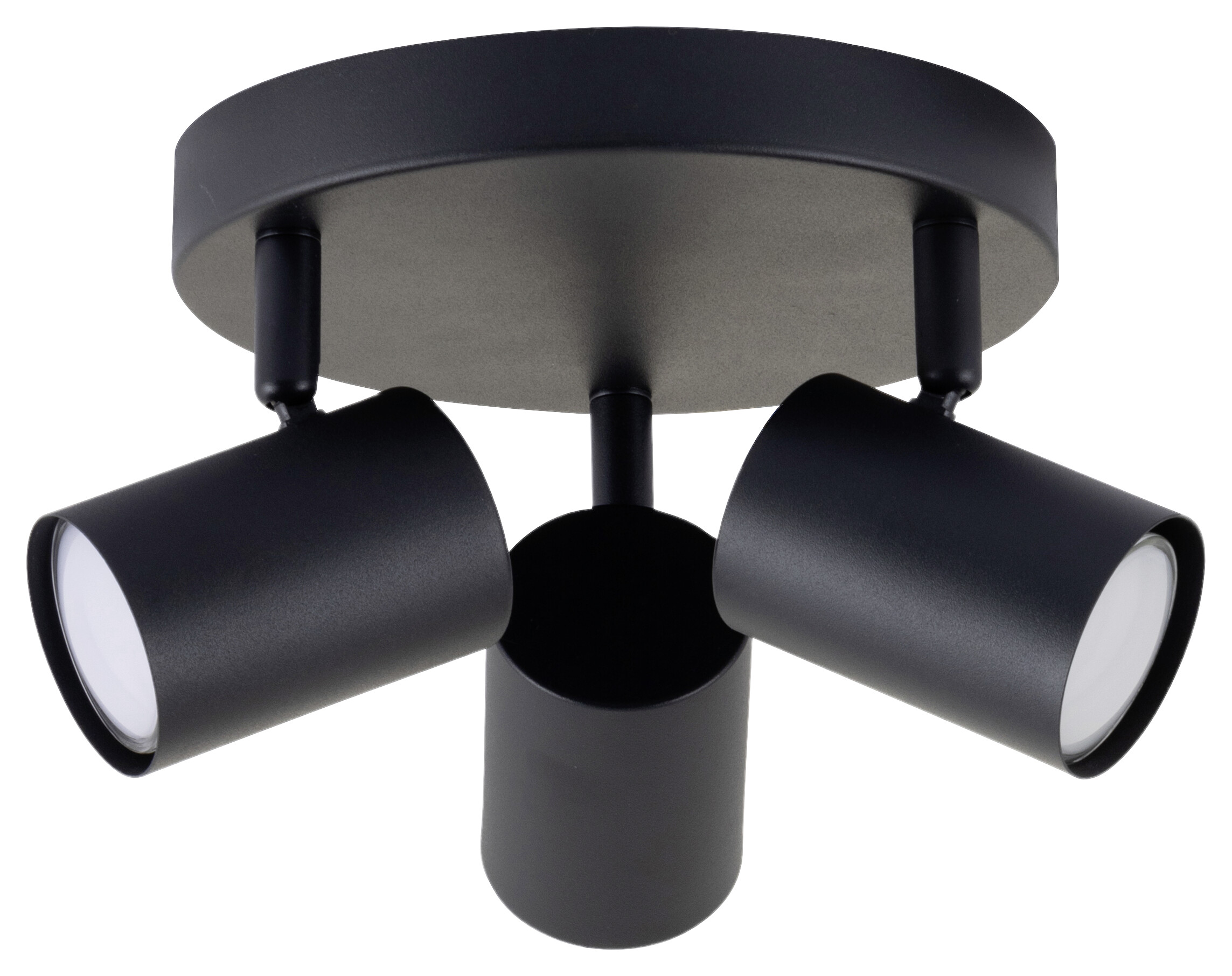 POCOline Spotbalken Thanina schwarz Metall H/D: ca. 12x27,5 cm GU10 3 Brennstellen