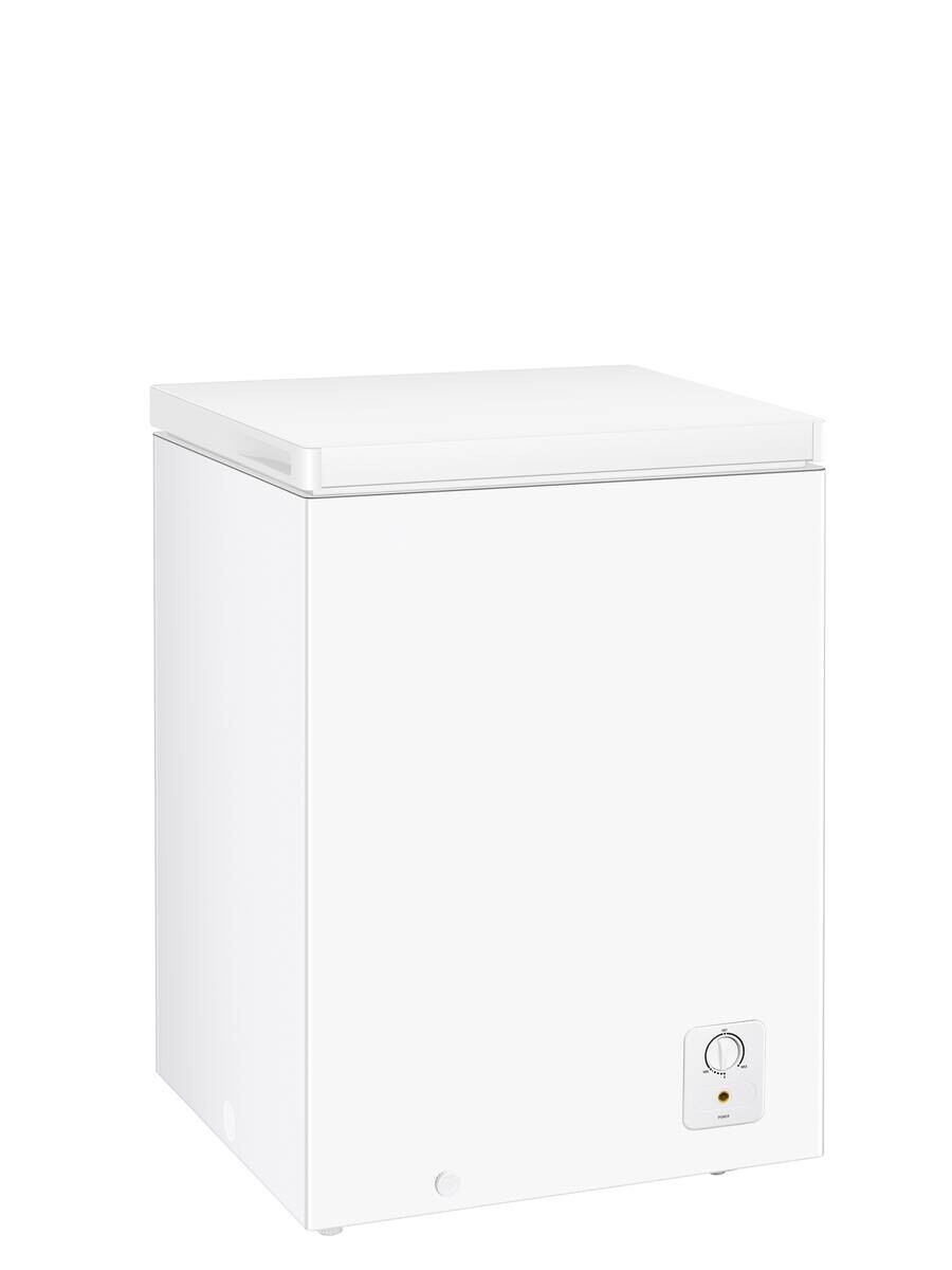 PKM Gefriertruhe GT99E weiß B/H/T: ca. 57,8x85,8x44,4 cm