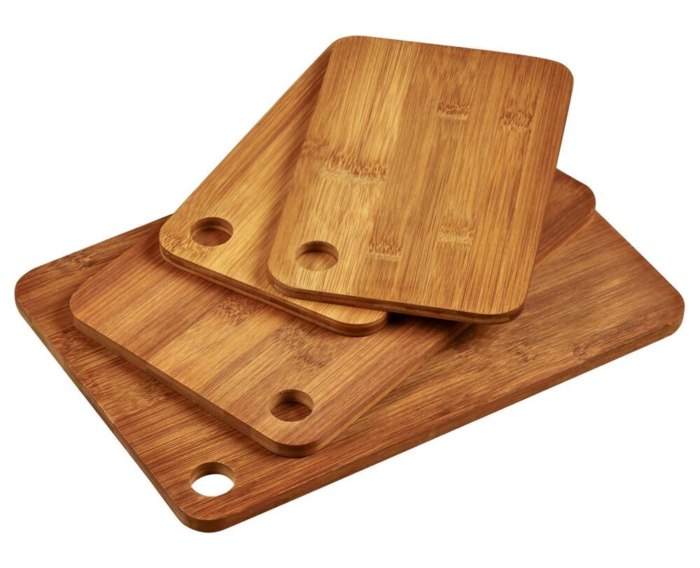 Kesper Schneidbrett natur Holz Bambus B/H/L: ca. 23x4x33 cm