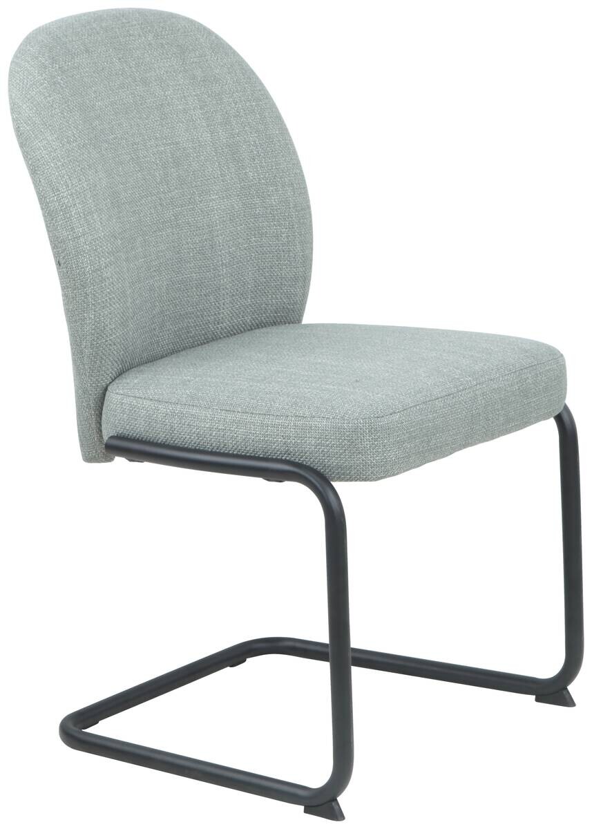 Schwingstuhl Karen II, 2er-Set mint Webstoff Metall B/H/T: ca. 53x90x62 cm