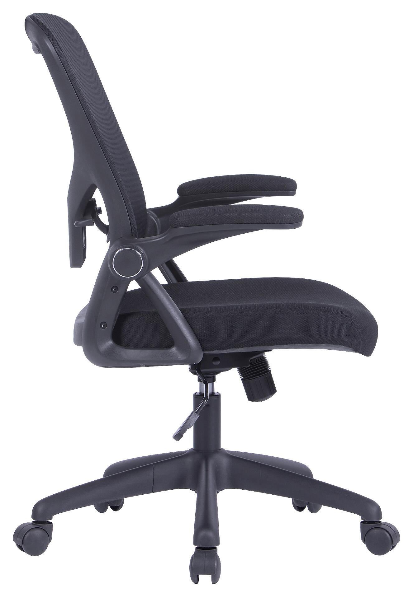 Chefsessel FLEX schwarz schwarz schwarz Webstoff Netzstoff Kunststoff