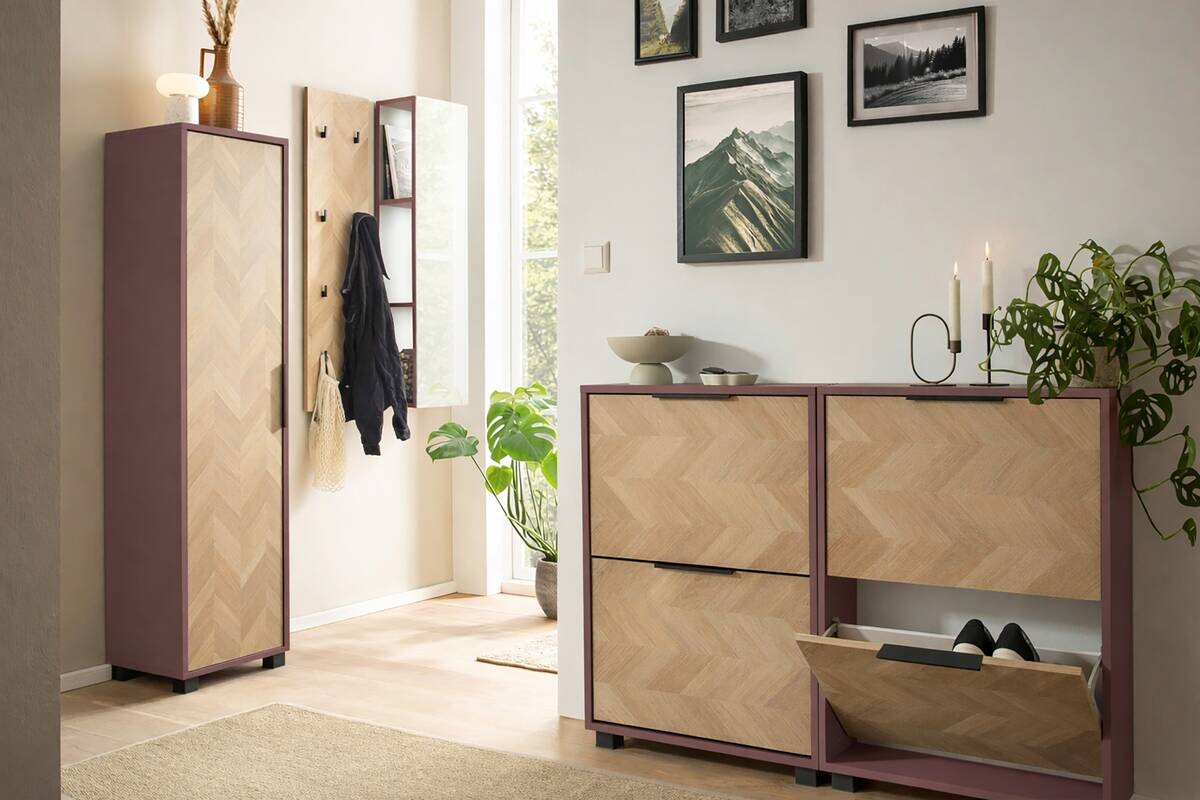 Paneel Piazza Eiche Nachbildung B/H/T: ca. 30x110,6x2,6 cm