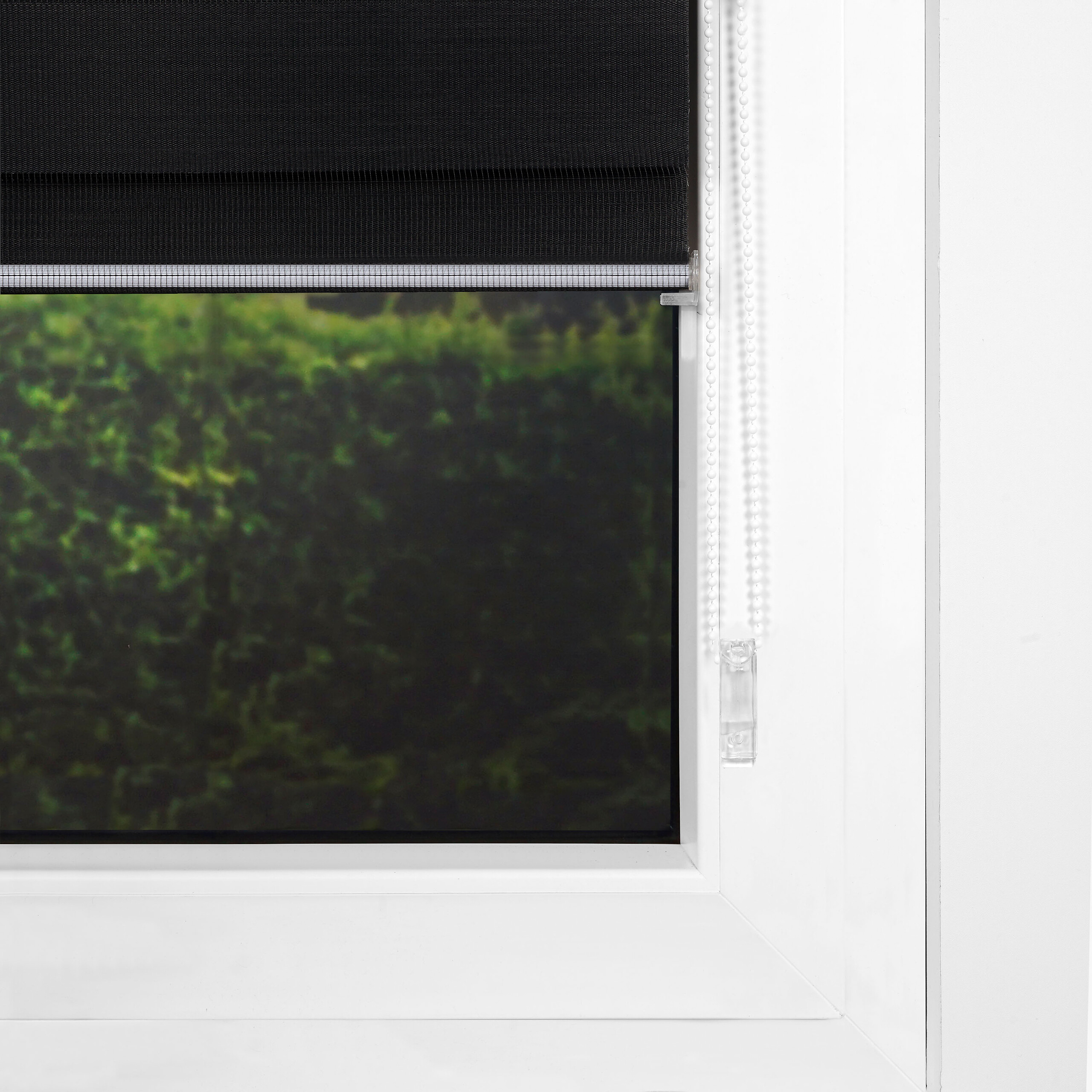 Doppelrollo Just anthrazit B/L: ca. 80x210 cm