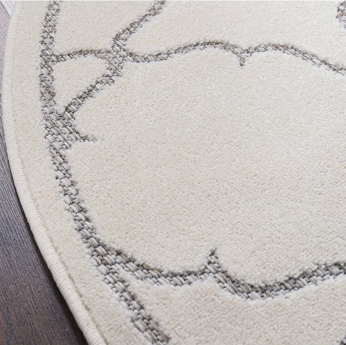 Sanat Outdoorteppich BERLIN creme B/L: ca. 150x150 cm