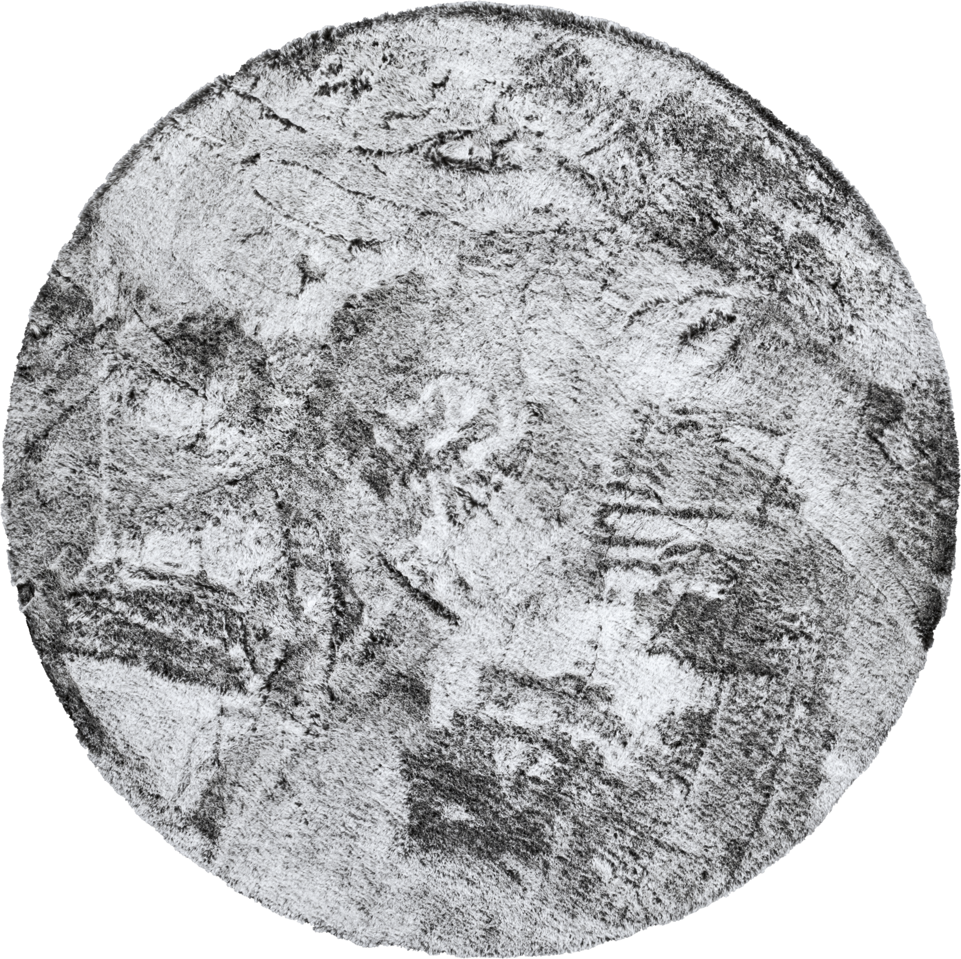 Fellimitat Maya grau D: ca. 120 cm