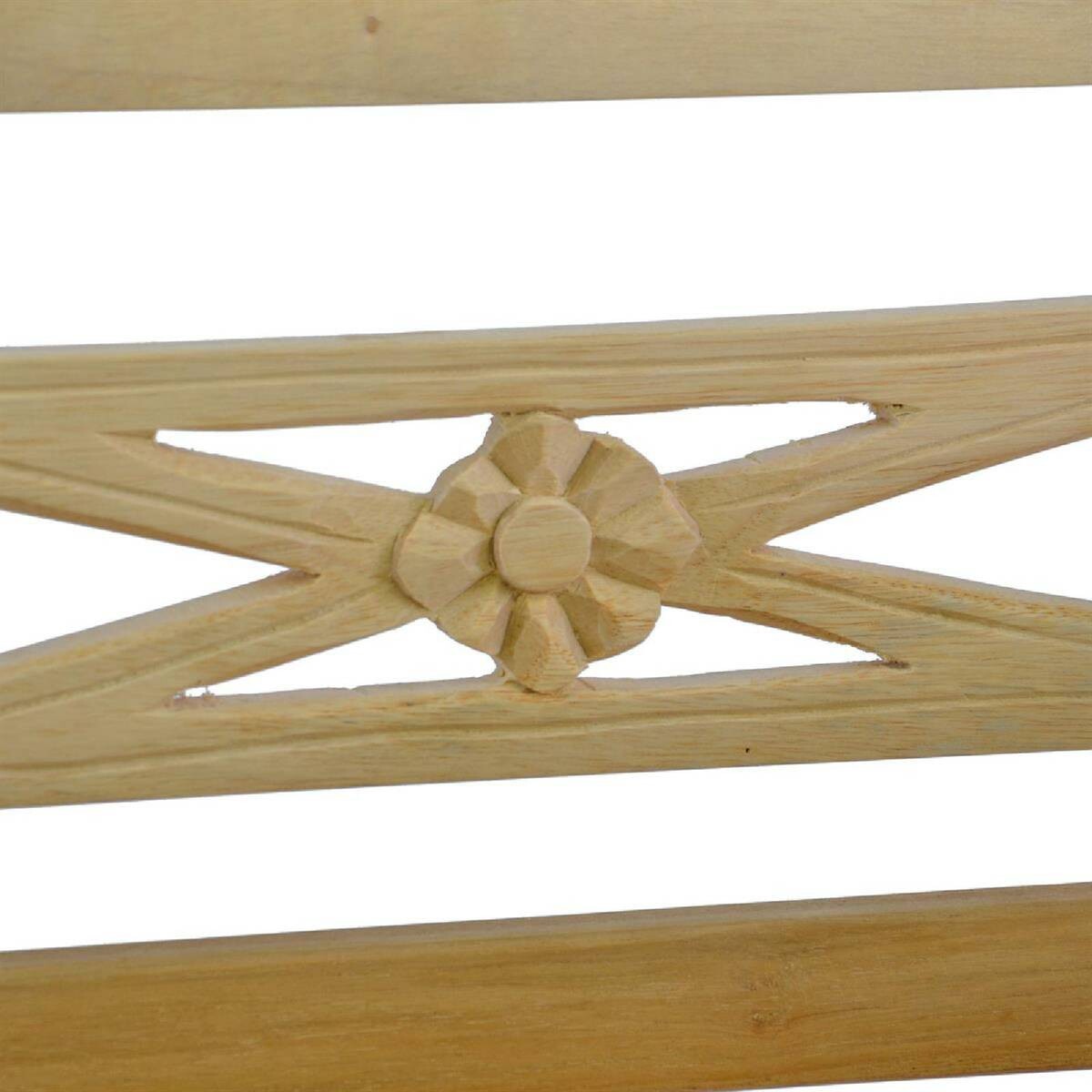 VCM Kinder Gartenbank braun Holz B/H/L: ca. 40x64x80 cm