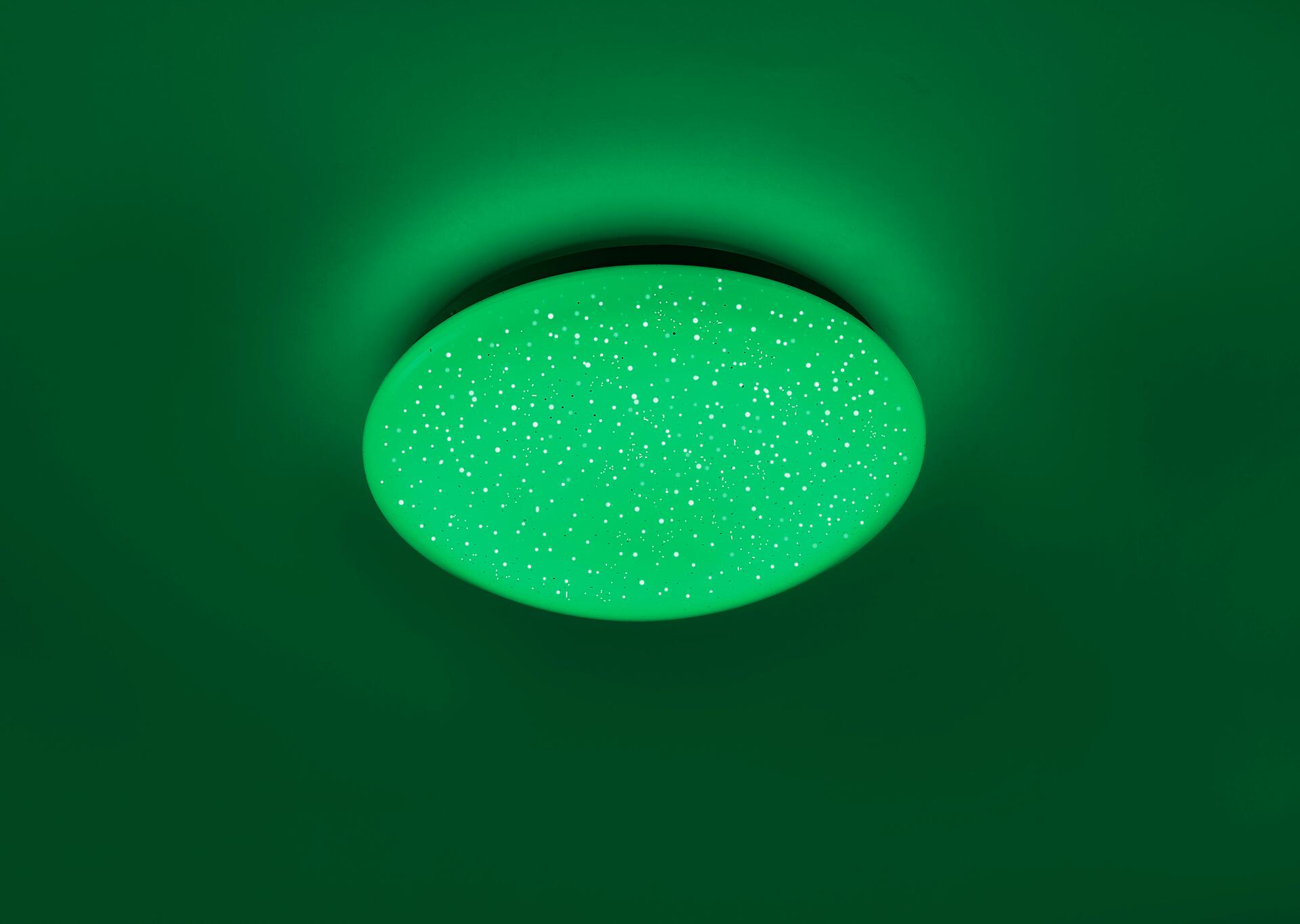 Just Light Deckenleuchte 14242-16 weiß Metall Kunststoff H/D: ca. 12x39 cm