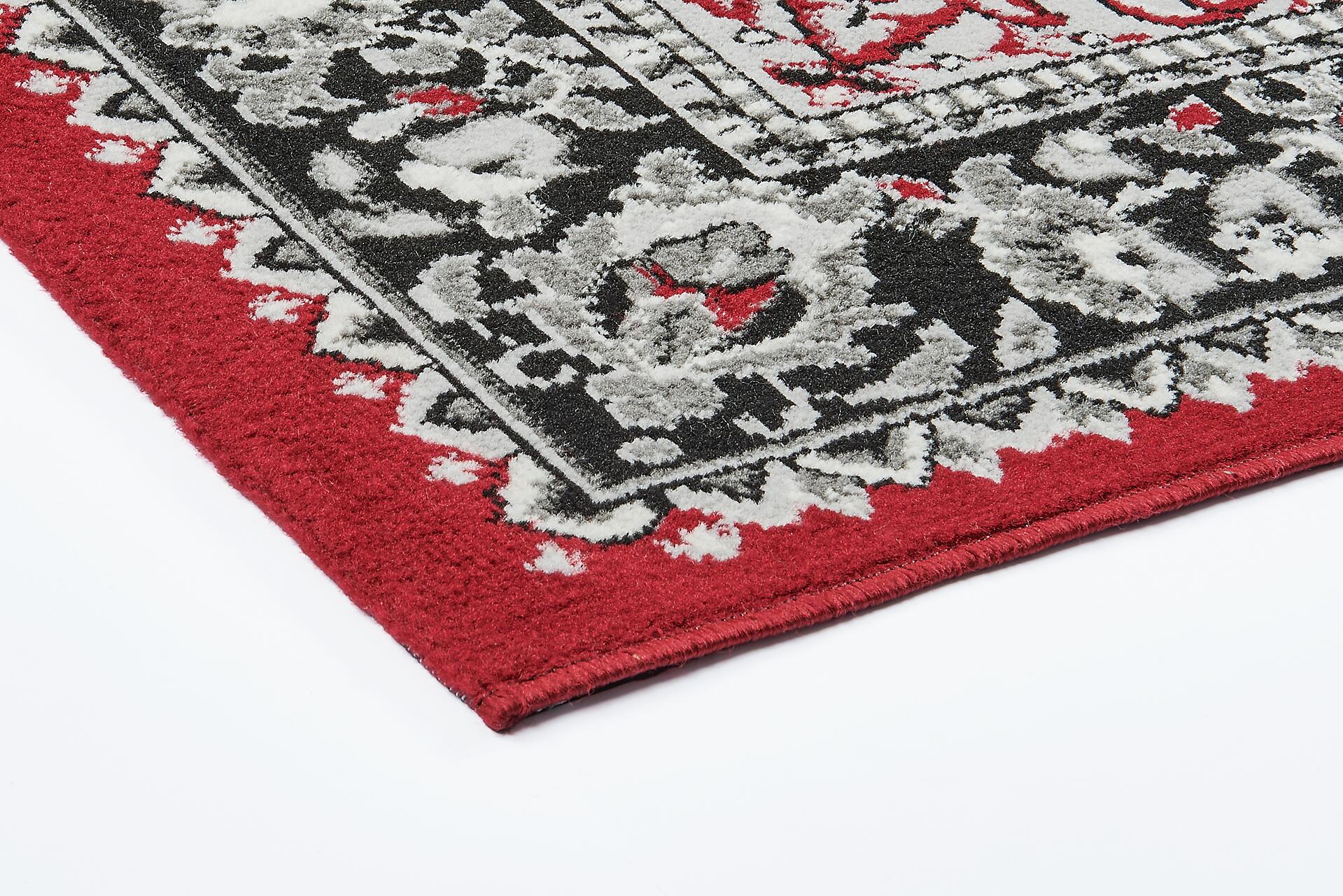 Webteppich Manila rot B/L: ca. 200x280 cm