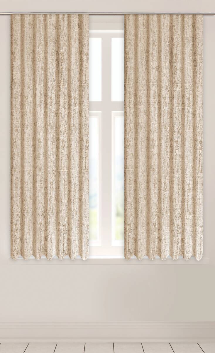 Dekovorhang Eden taupe B/L: ca. 135x175 cm Dekovorhang Eden taupe B/L: ca. 135x175 cm