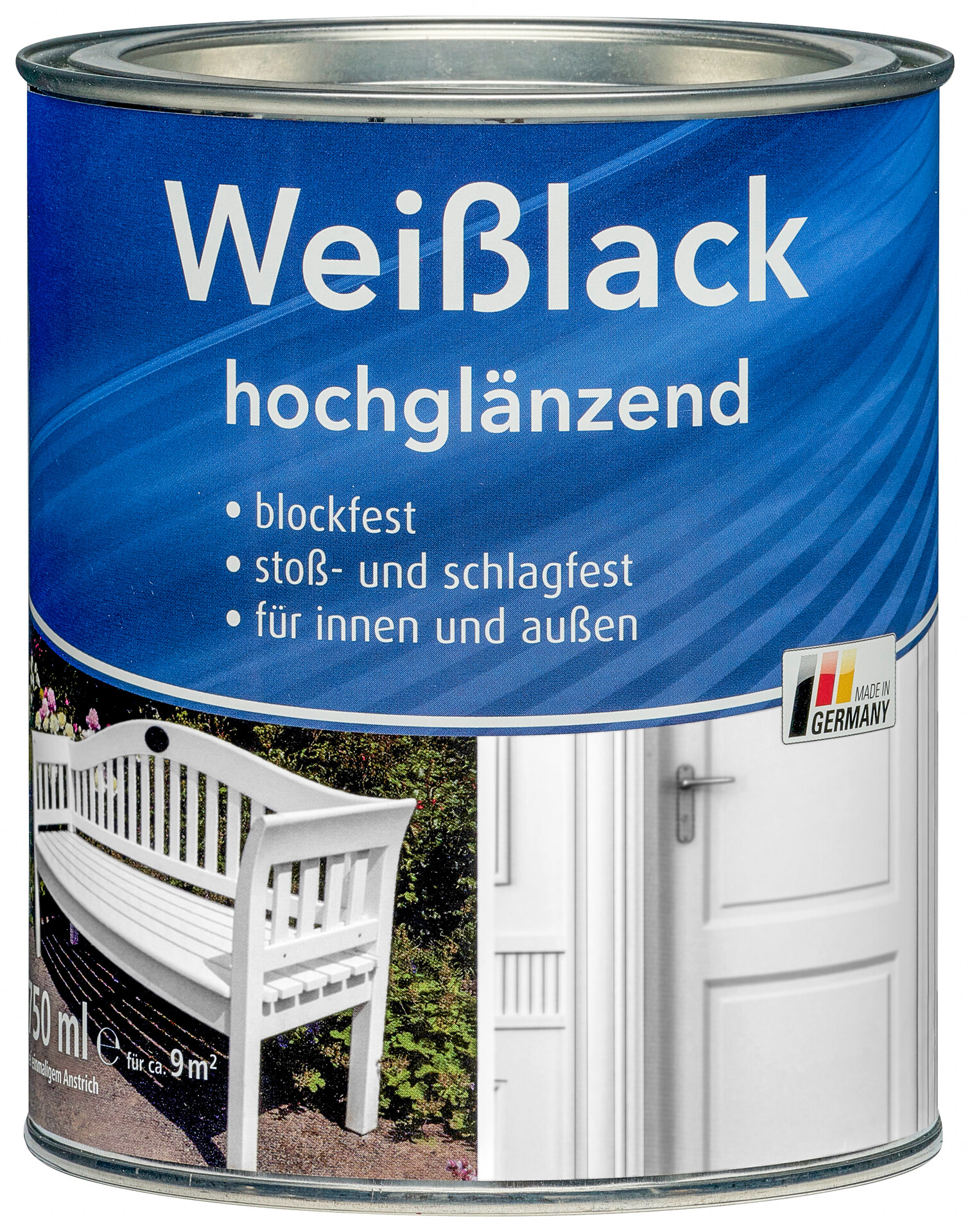 Weißlack weiß hochglänzend ca. 0,75 l
