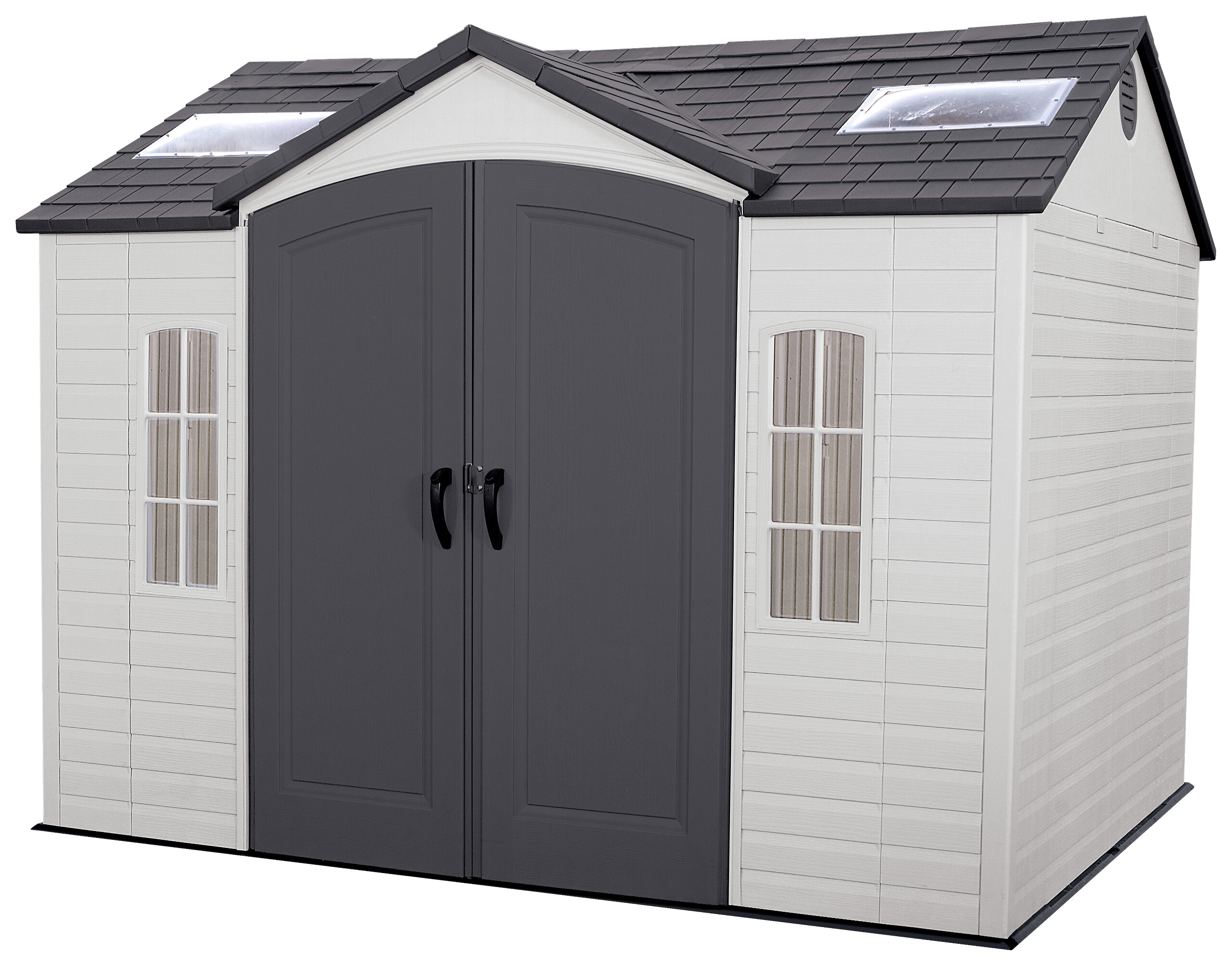 Lifetime Gartenhaus Sky Lichtgrau B/H/L: ca. 305x244x244 cm