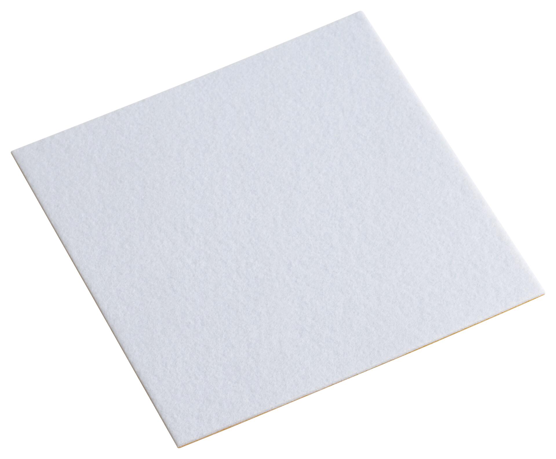 Meister Filzgleiter weiß B/L: ca. 10x10 cm