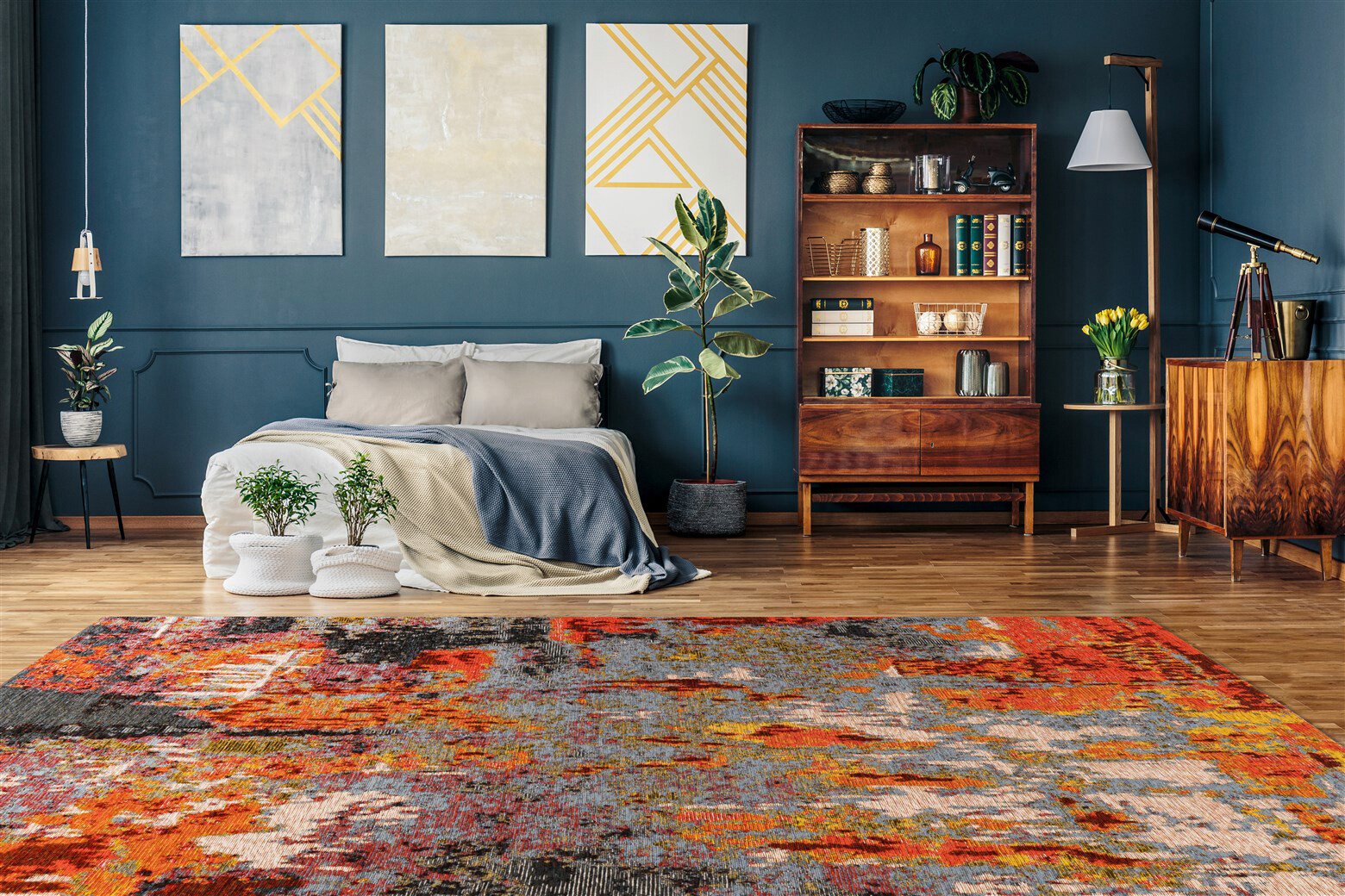 Padiro Kurzflorteppich Primavera 525 mehrfarbig B/L: ca. 80x150 cm