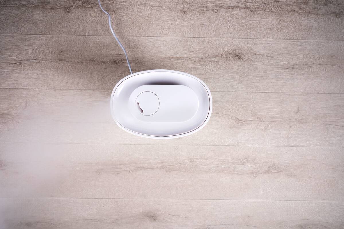 alpina Luftbefeuchter weiß B/H/L: ca. 16x33x25 cm