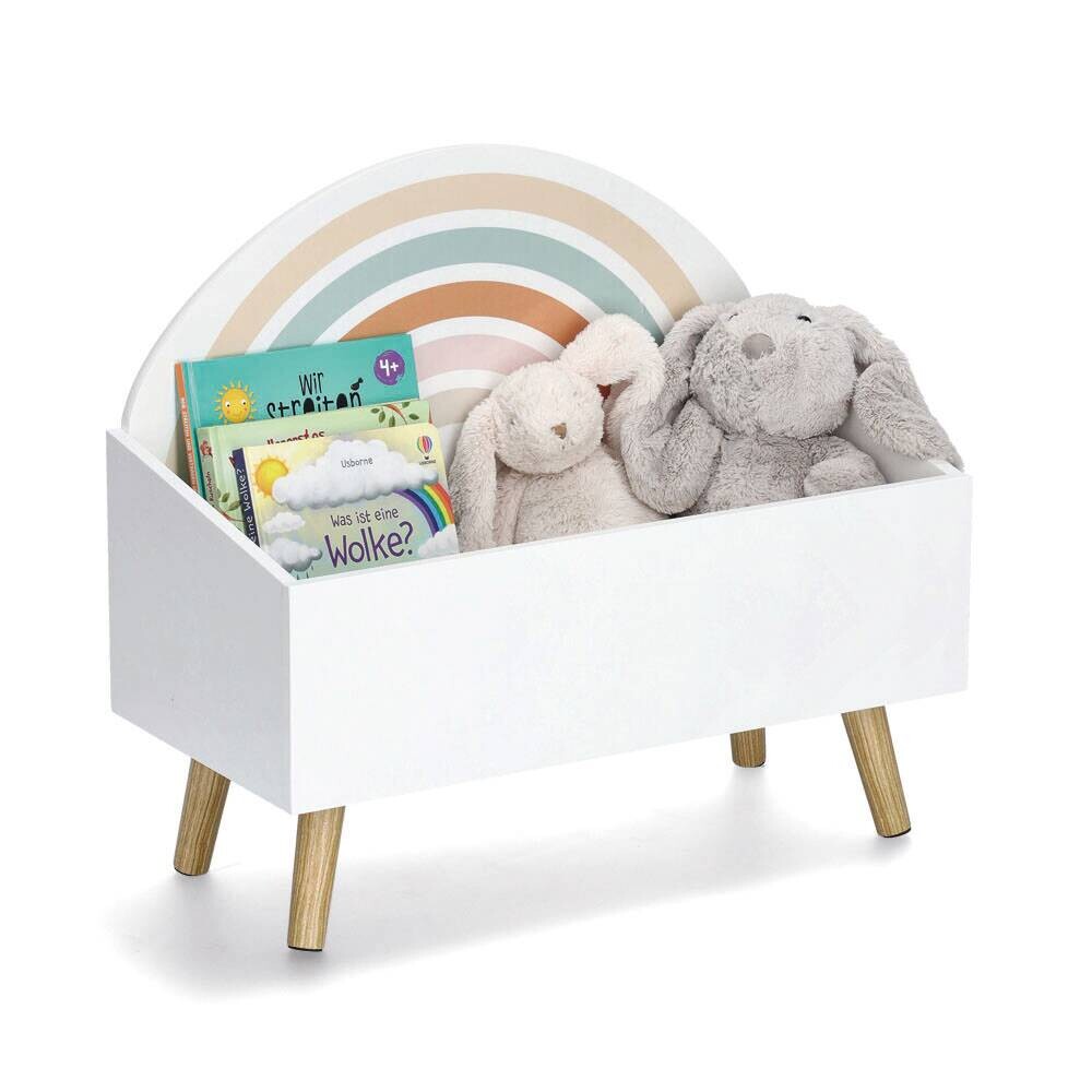 Zeller Truhe Rainbow multicolor Kiefer B/H/L: ca. 28x52x58 cm