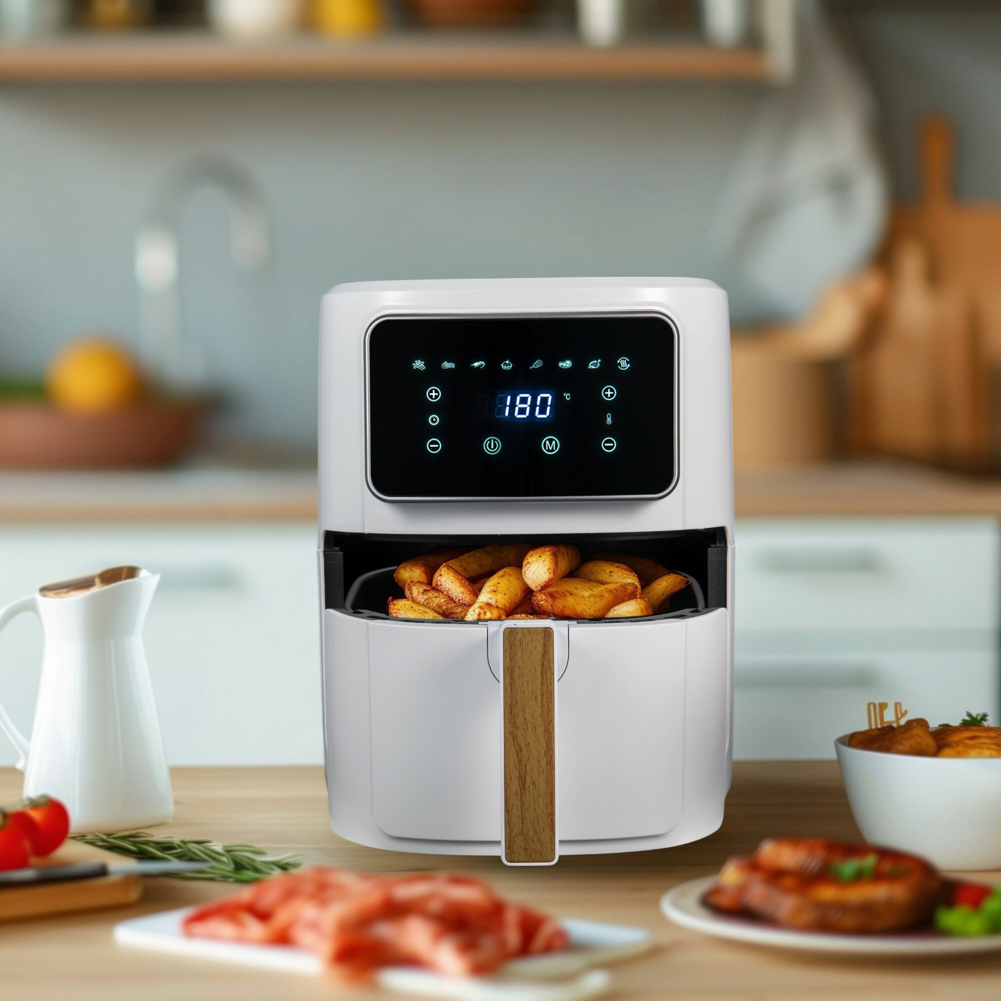 BERGNER Heißluftfritteuse BG-51186-WH