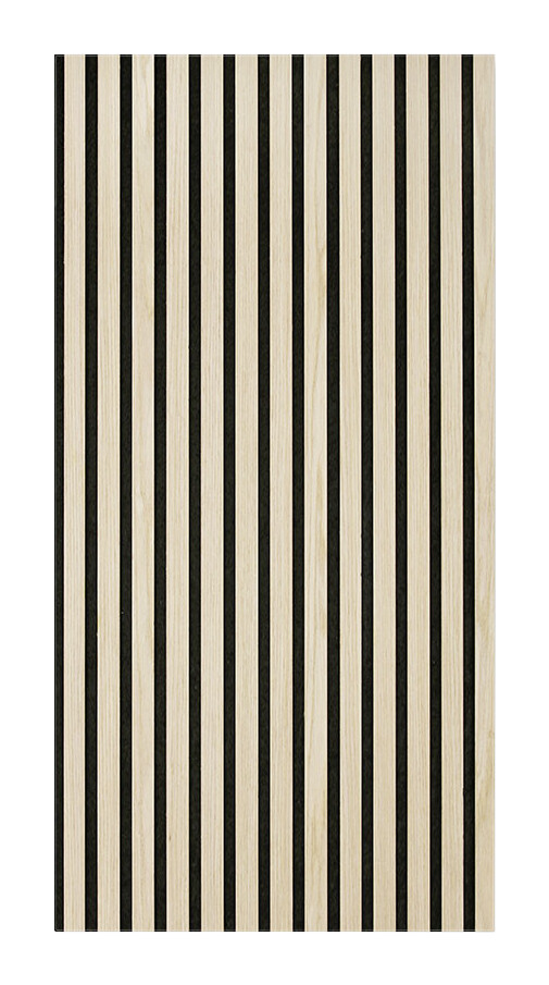 Wand- und Akustikpaneel Eiche L/B/H: ca. 104x52x1 cm pro Stück