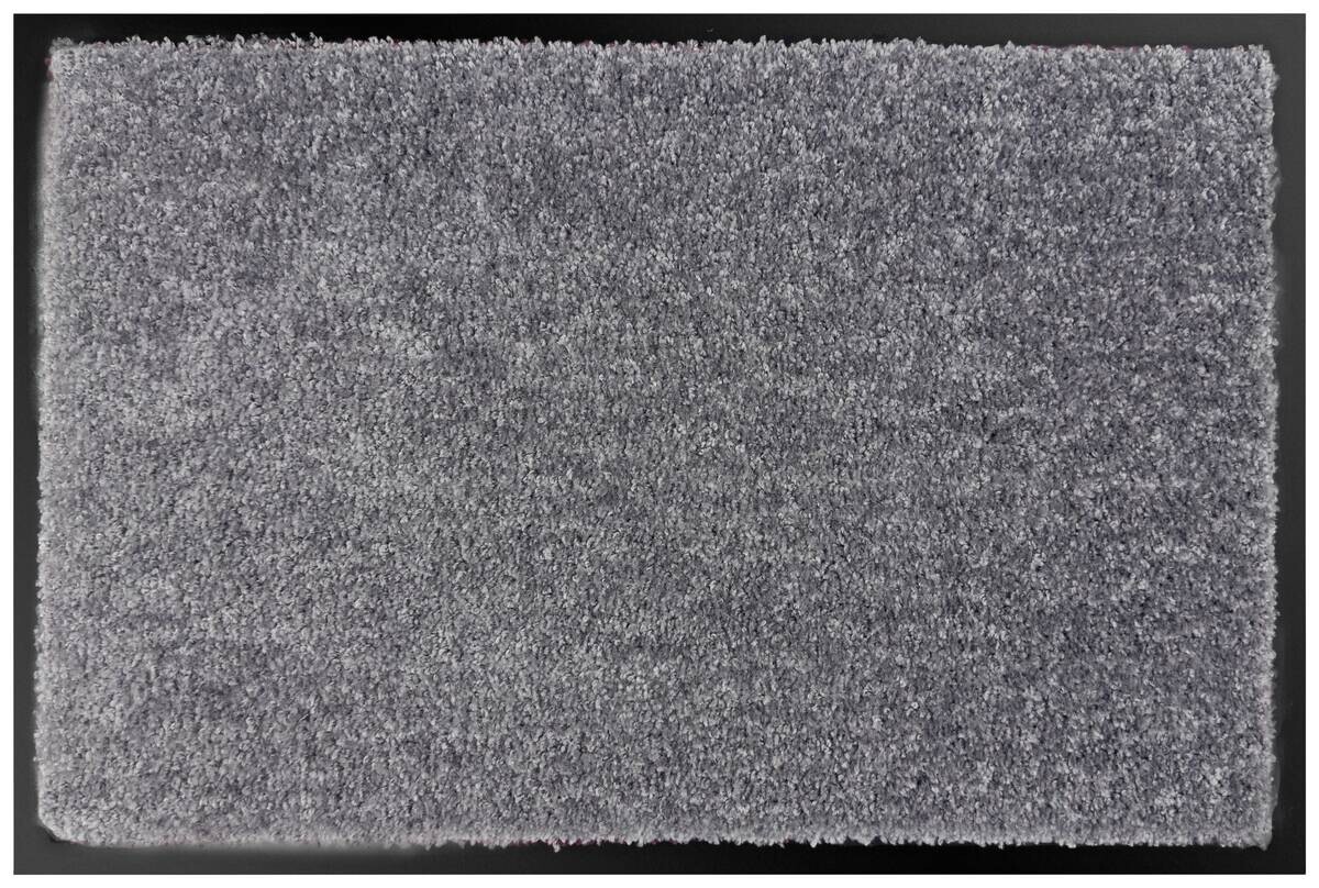 Schmutzfangmatte Teddy Silbergrau B/L: ca. 60x80 cm