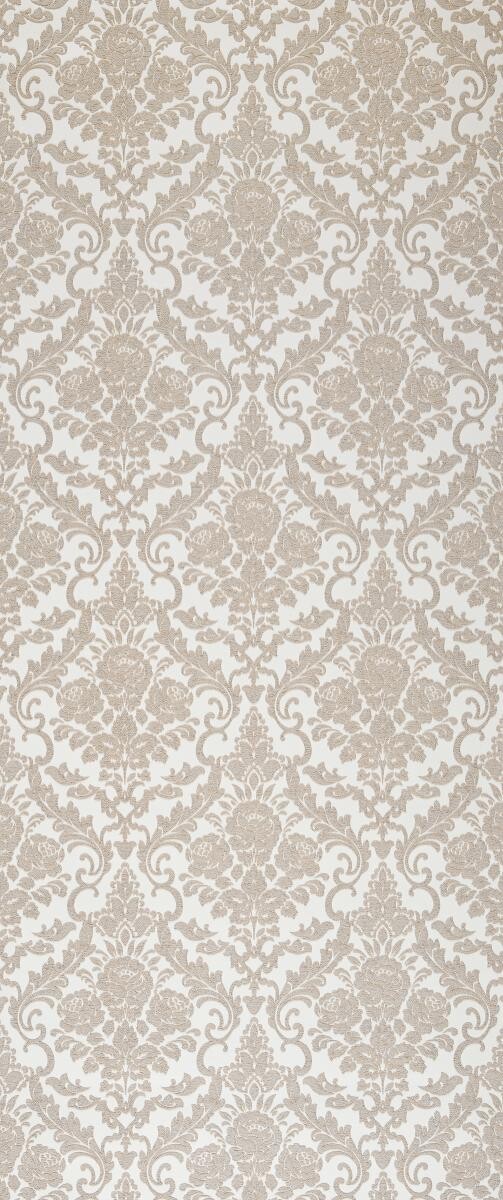 Vliestapete Ornament beige creme B/L: ca. 53x1005 cm