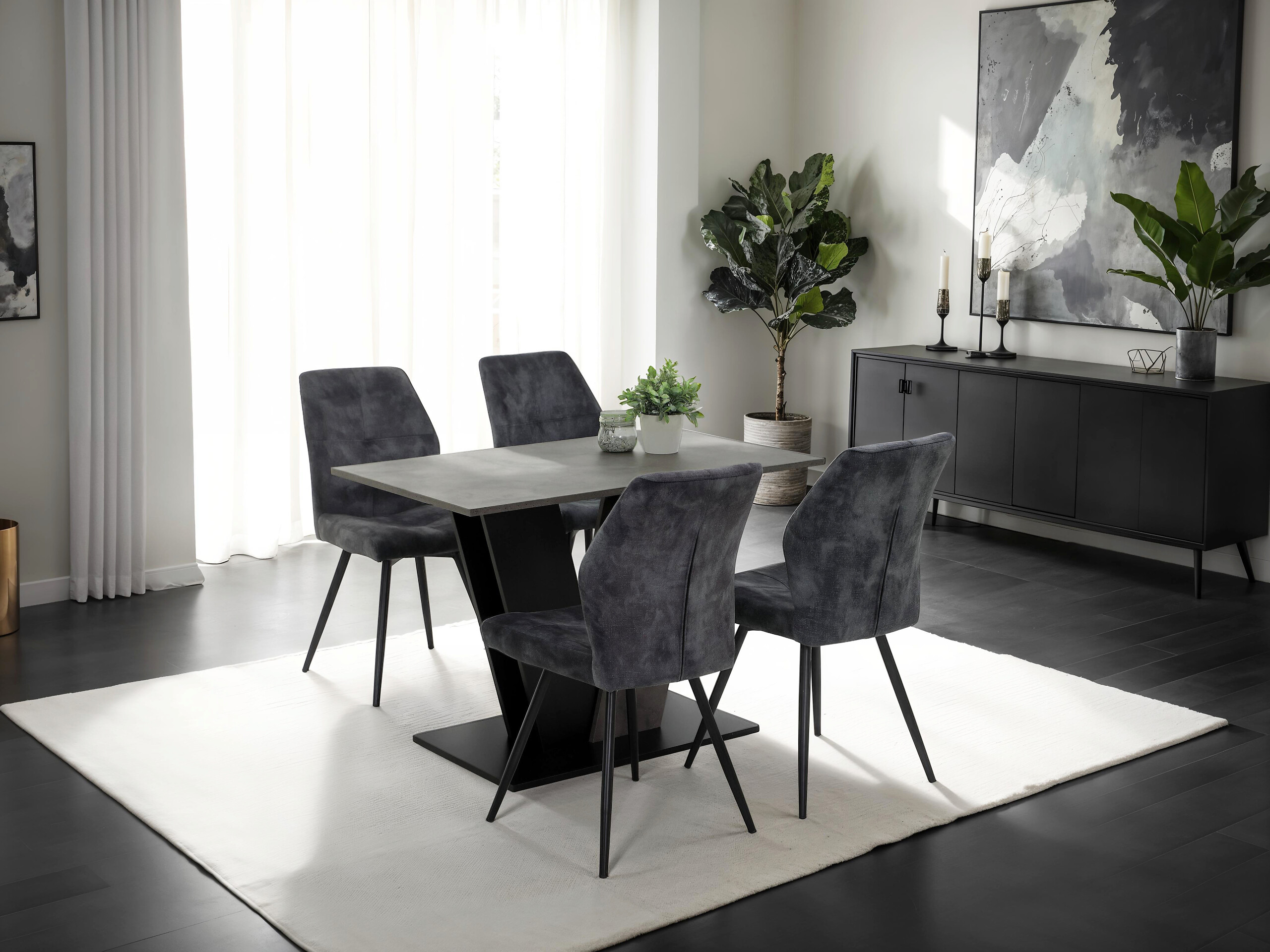 Essgruppe Elbe Holzwerkstoff B/H/T: ca. 110x76x70 cm