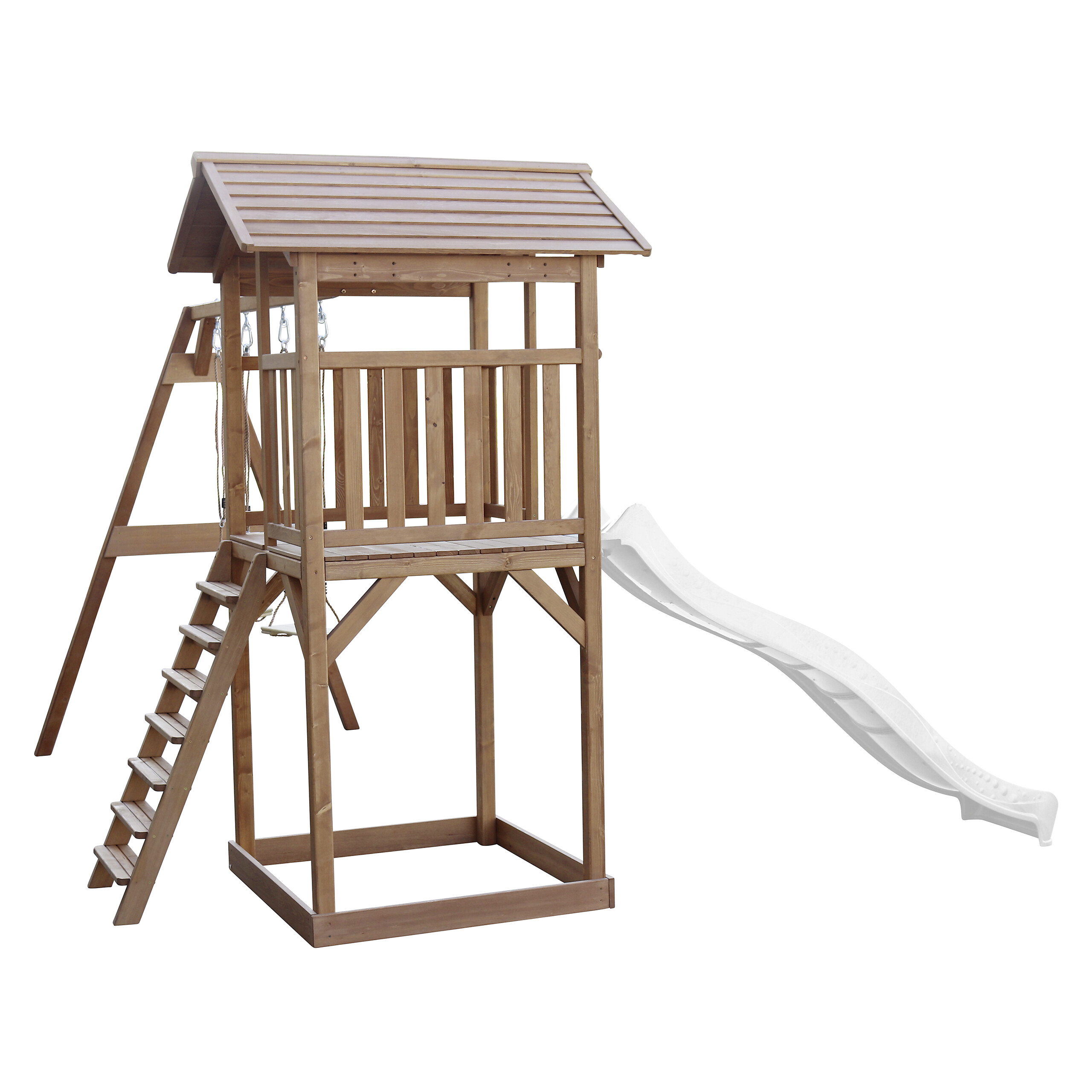 AXI Spielturm Beach Tower braun B/H/L: ca. 357x242x349 cm