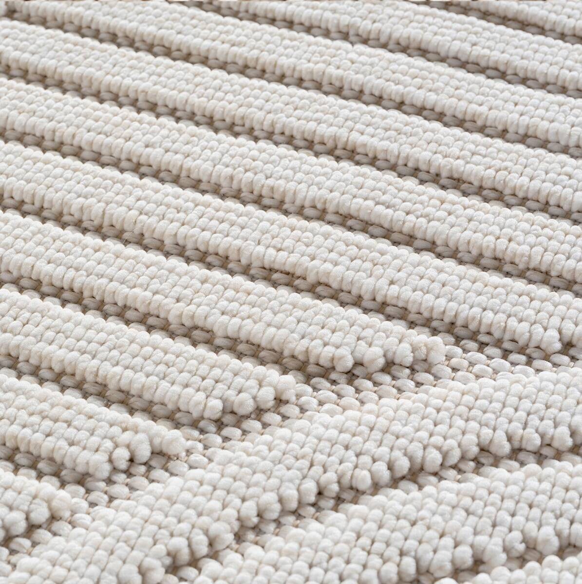 Ayyildiz Kurzflorteppich HELIX creme B/H/L: ca. 140x0,7x200 cm