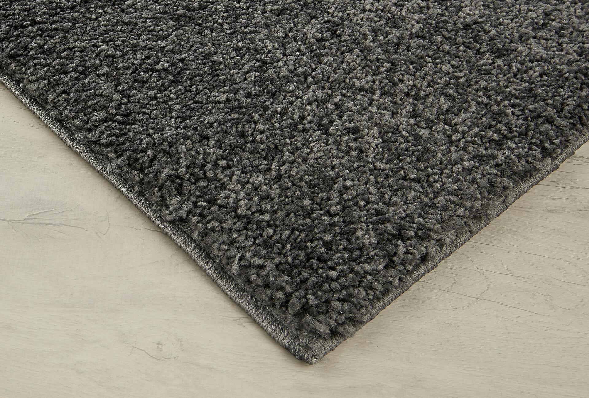 Hochflorteppich Smile anthrazit B/L: ca. 160x230 cm