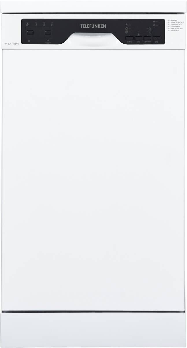 Telefunken Geschirrspüler TF-DW-4Y1EWE altweiß B/H/T: ca. 45x85x60 cm