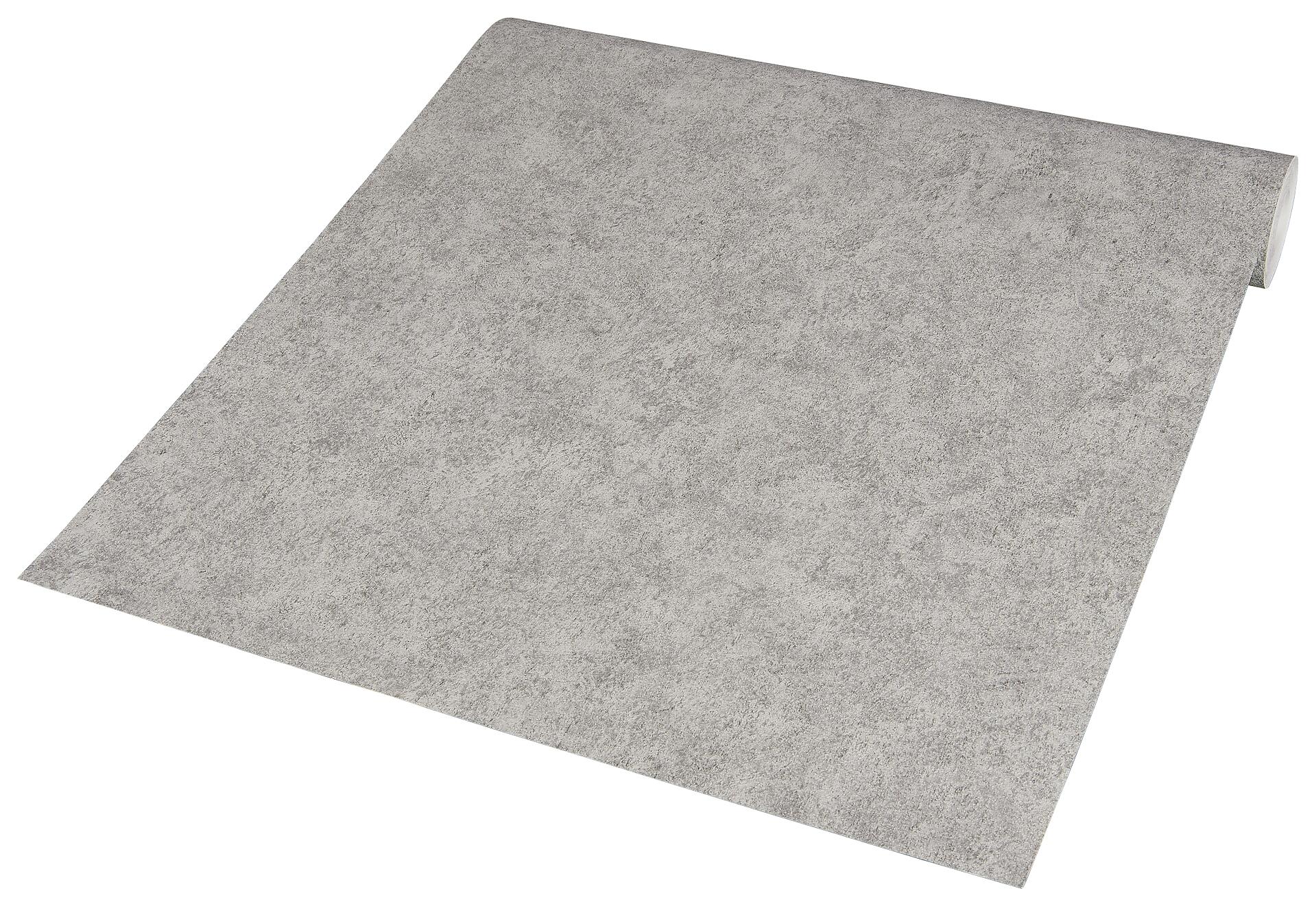 Neue Bude 2.0 Vliestapete Putzoptik grau B/L: ca. 53x1005 cm