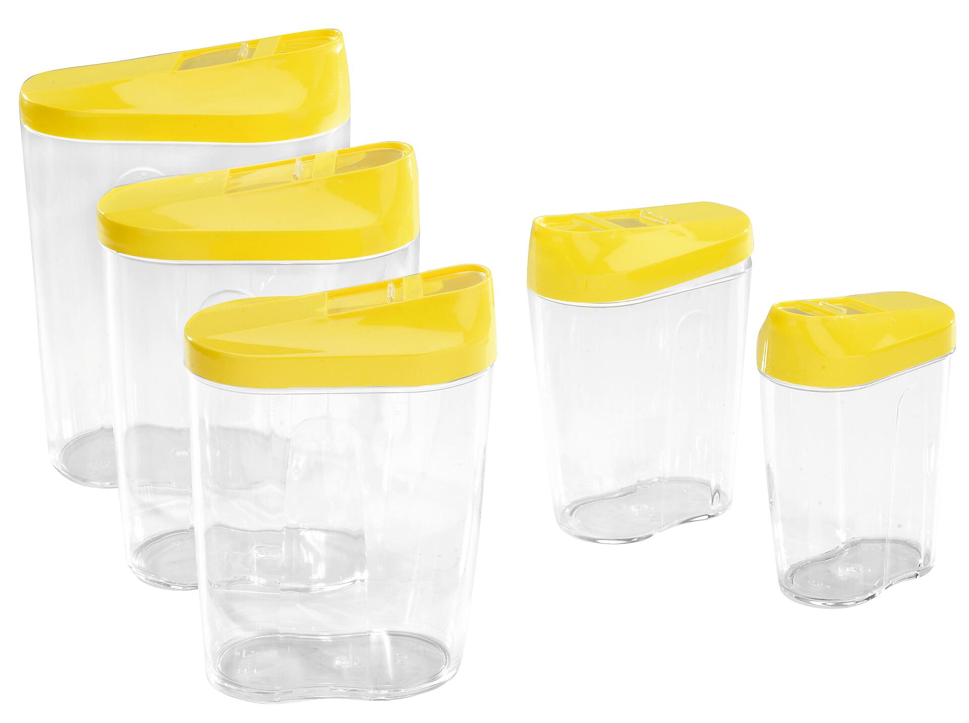 Schüttdosenset sortiert B/H/L: ca. 9x20,5x15 cm