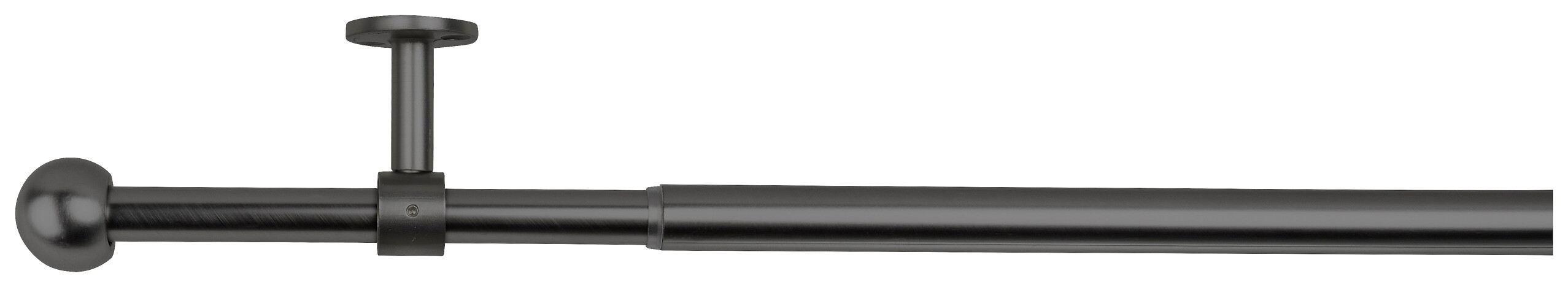 ondeco Stilgarnituren schwarz Metall L: ca. 210 cm ausziehbar von ca. 120 bis 210 cm 1.0 Läufe